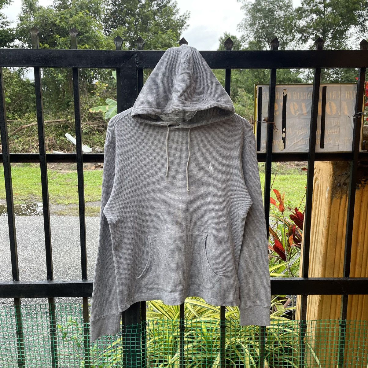 Polo Ralph Lauren 🔥Polo Ralph Lauren Small Pony Logo Waffle Sweater Hoodie Size S / US 4 / IT 40 - 1 Thumbnail