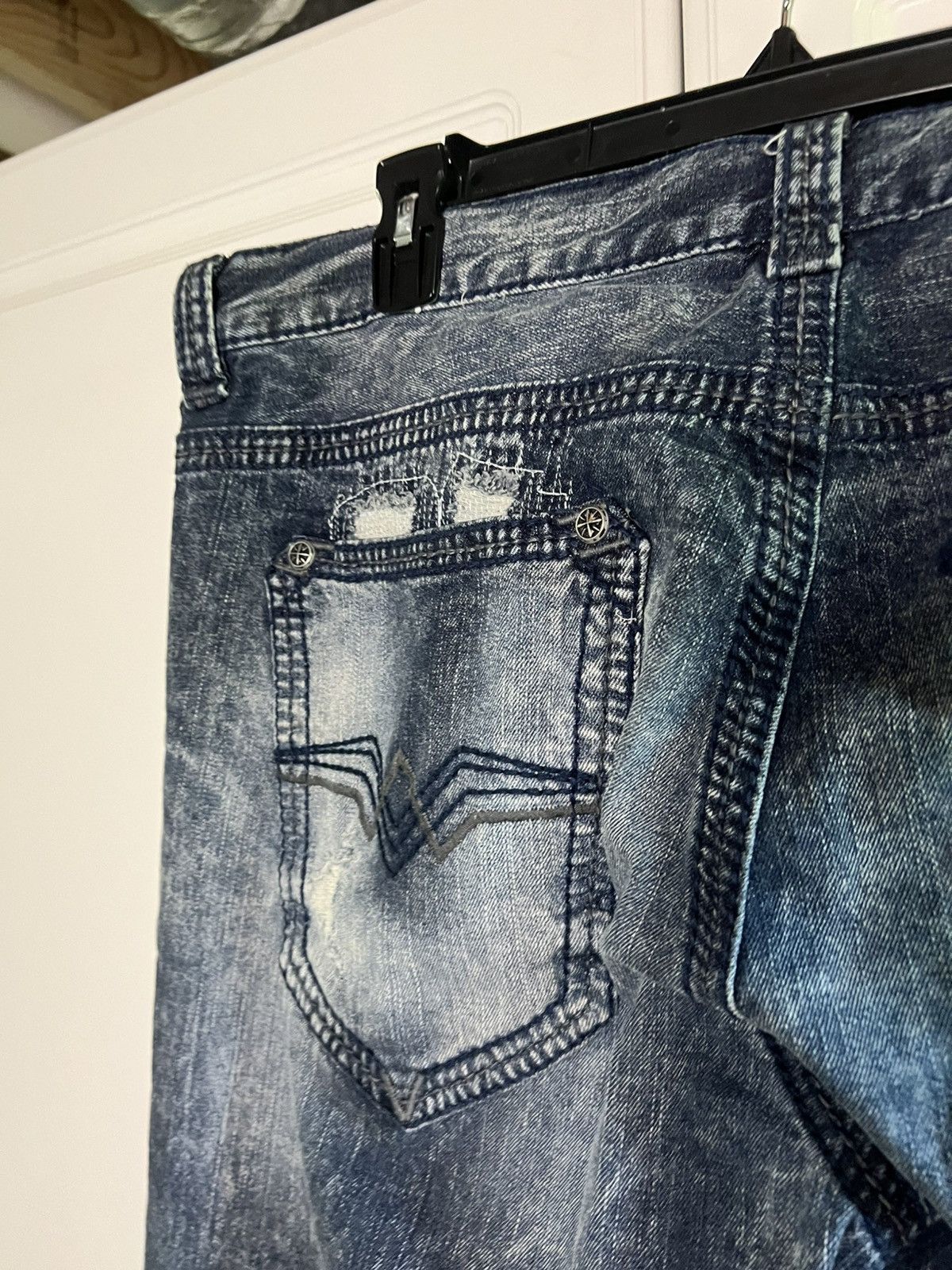 Affliction Y2K Affliction Distressed Cooper Straight Leg Jeans Size US 36 / EU 52 - 10 Thumbnail