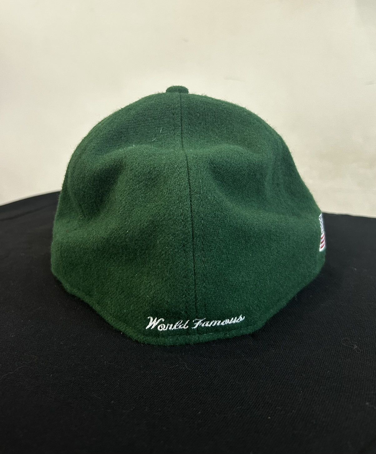 Supreme Supreme Woolrich Box Logo FW10 Green Cap 7 3/8 NEW Size ONE SIZE - 4 Thumbnail