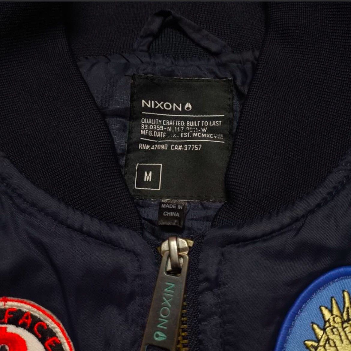 Nixon Nixon Patches Bomber Jacket Size US M / EU 48-50 / 2 - 9 Thumbnail