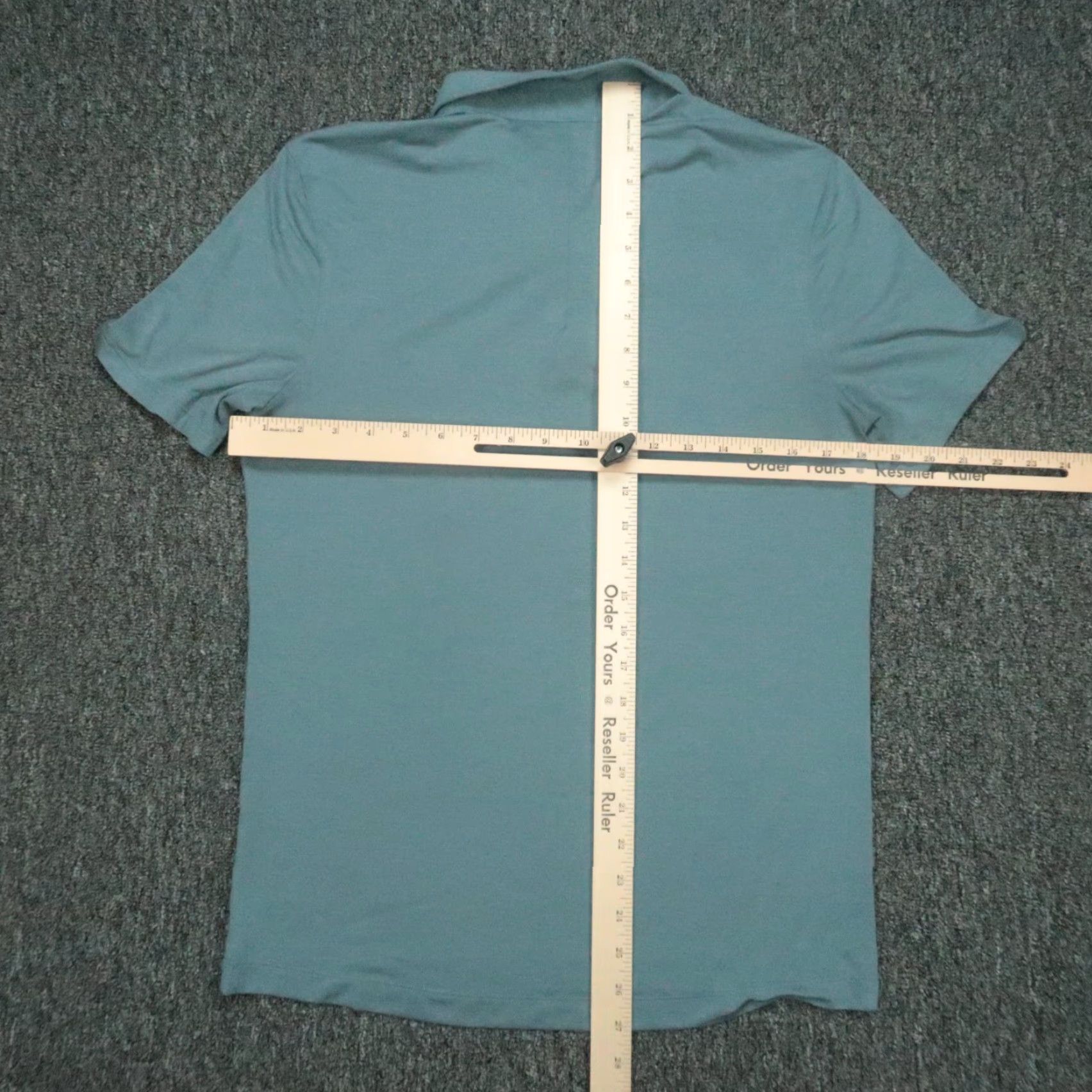Lululemon Lululemon Polo Mens Small Blue Evolution Performance Short Sleeve Size US S / EU 44-46 / 1 - 4 Thumbnail