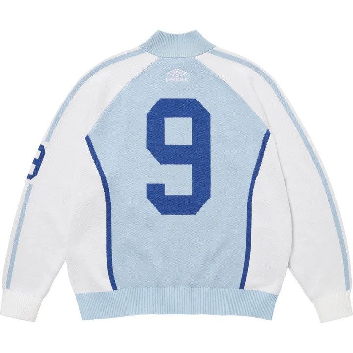 Supreme × Umbro Supreme Umbro Zip Up Sweater | Grailed