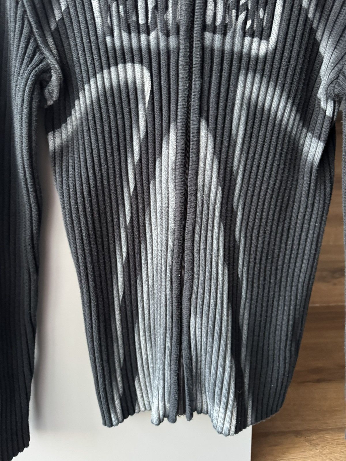 Japanese Brand Striped Y2K Zip Sweater Jacket Vintage Size US L / EU 52-54 / 3 - 4 Thumbnail