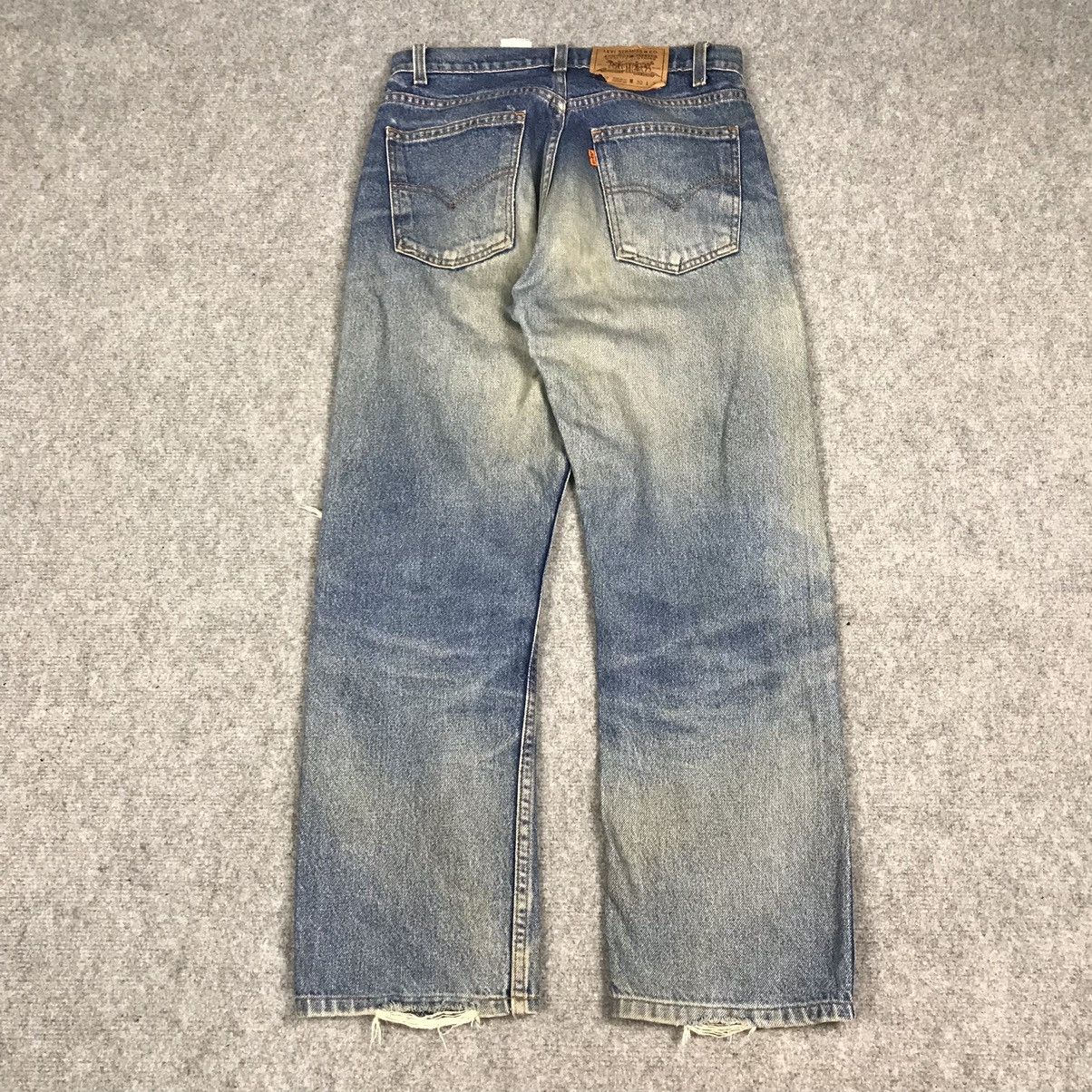 Levi's Vintage Clothing Levi’s 505 Distressed Denim Jeans Pants Size US 28 / EU 44 - 7 Thumbnail