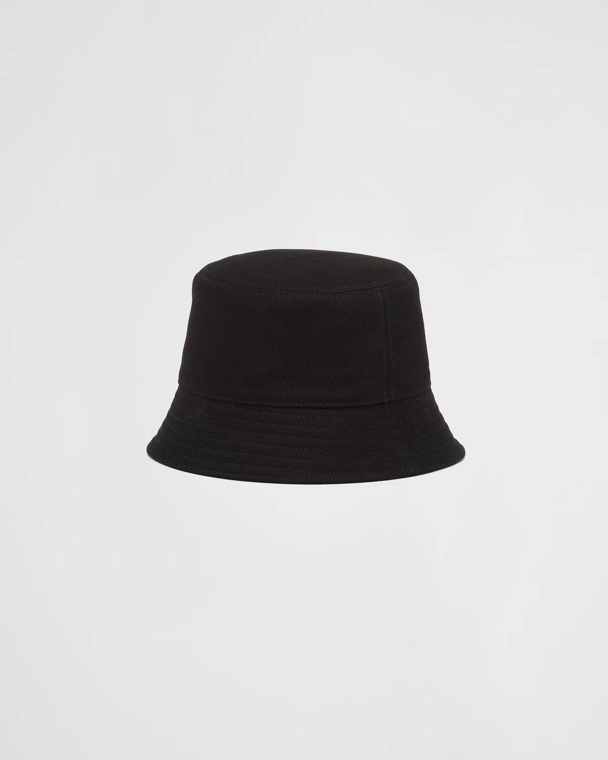 PRADA BUCKET HAT TRIANGLE LOGO CAP 2HC137_2DXI_F0002