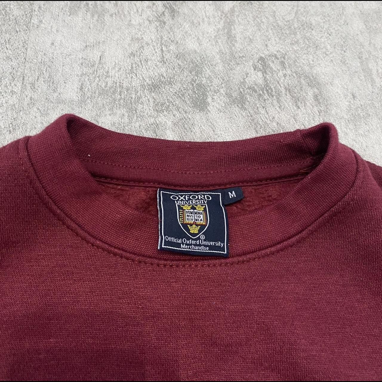 Other Burgundy Oxford University sweatshirt streetwear Size M / US 6-8 / IT 42-44 - 4 Thumbnail