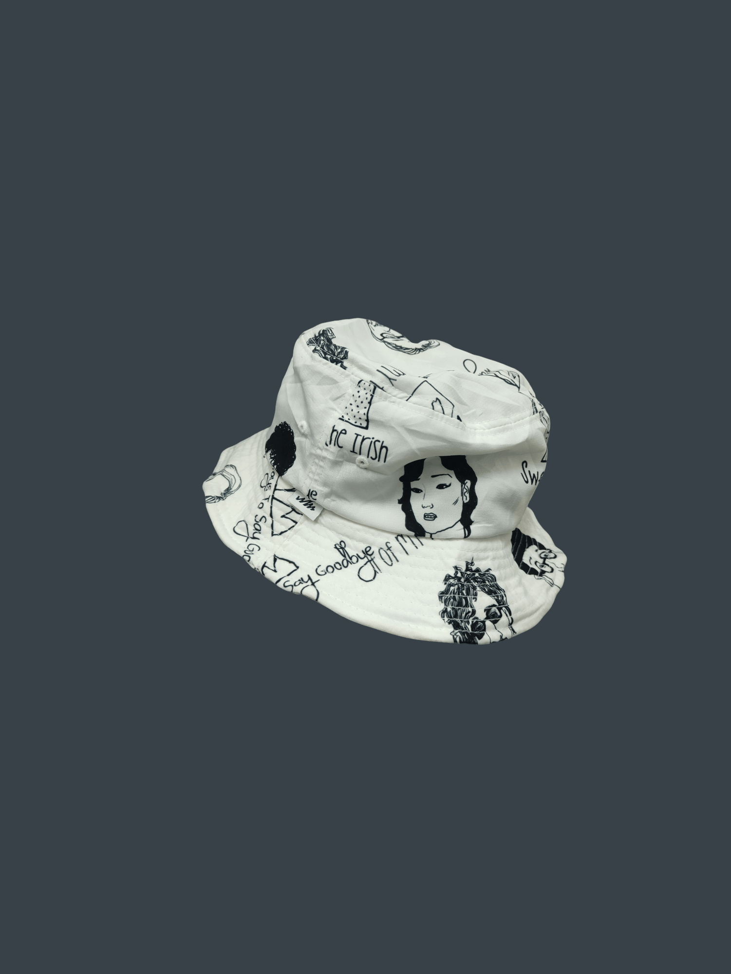 Japanese Brand JAPANESE BRAND HAT FULL PRINT PORTRAIT BUCKET HAT Size ONE SIZE - 1 Thumbnail