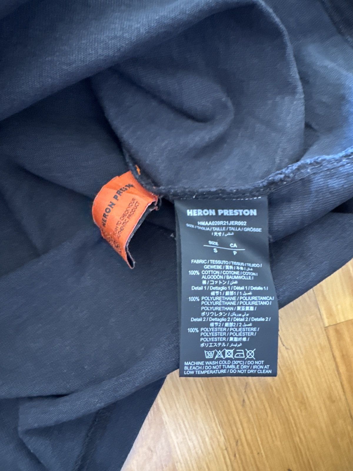 Heron Preston Heron Preston Black Tshirt Size US S / EU 44-46 / 1 - 3 Thumbnail