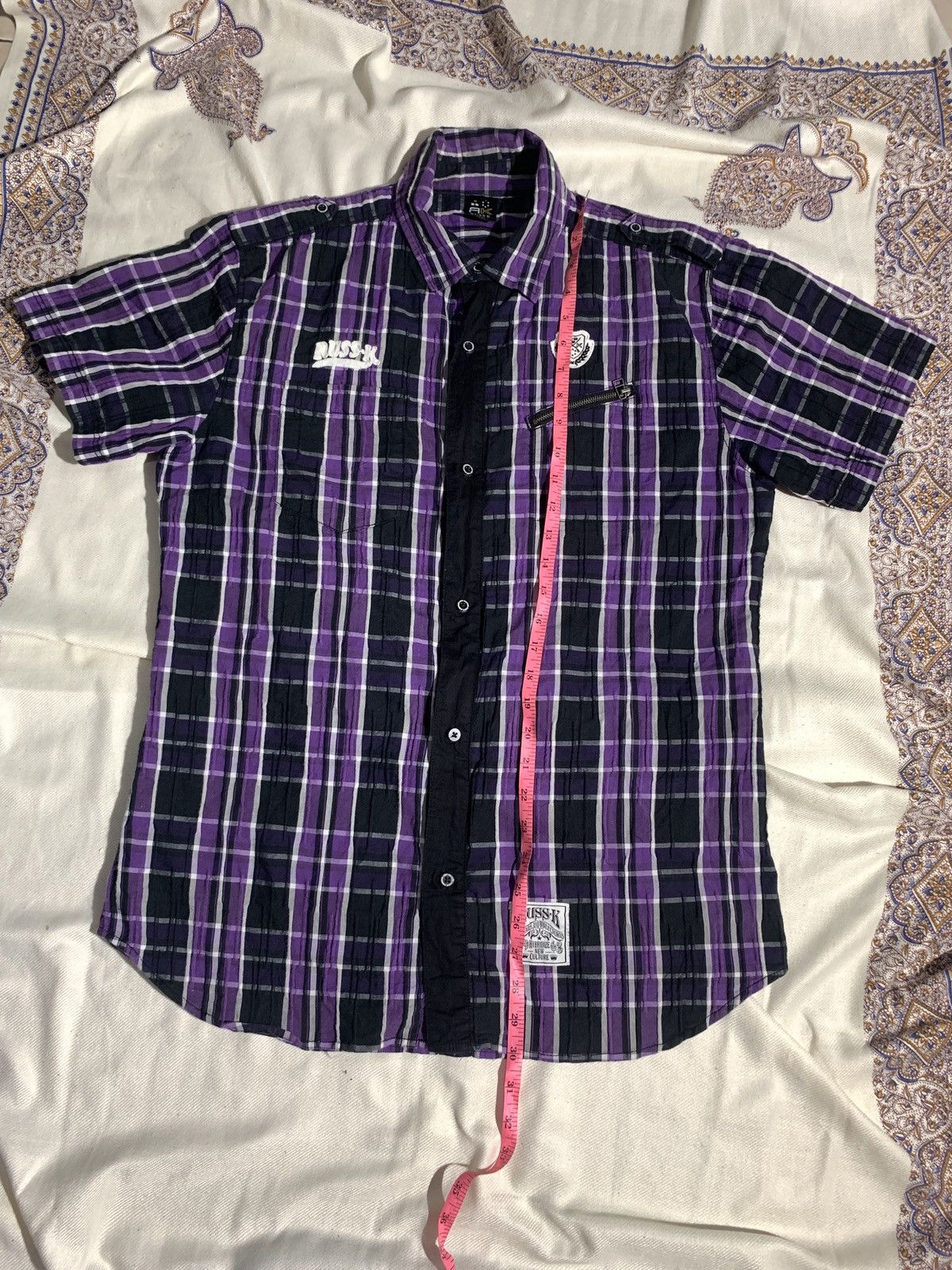 Hysteric Glamour × If Six Was Nine × Japanese Brand RUSS-K FEALING ALIVE SHORT SLEEVE SHIRT Size US M / EU 48-50 / 2 - 15 Thumbnail