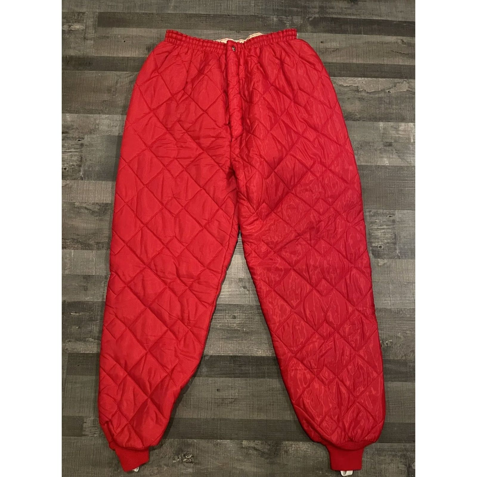 Vintage VTG 50’s Western Fields Hawthorne Montgomery Ward Ski Jacket Pants Mens L Red Field Jacket Pants Mens L 1950s 1960s Hunting Size US 33 - 7 Thumbnail