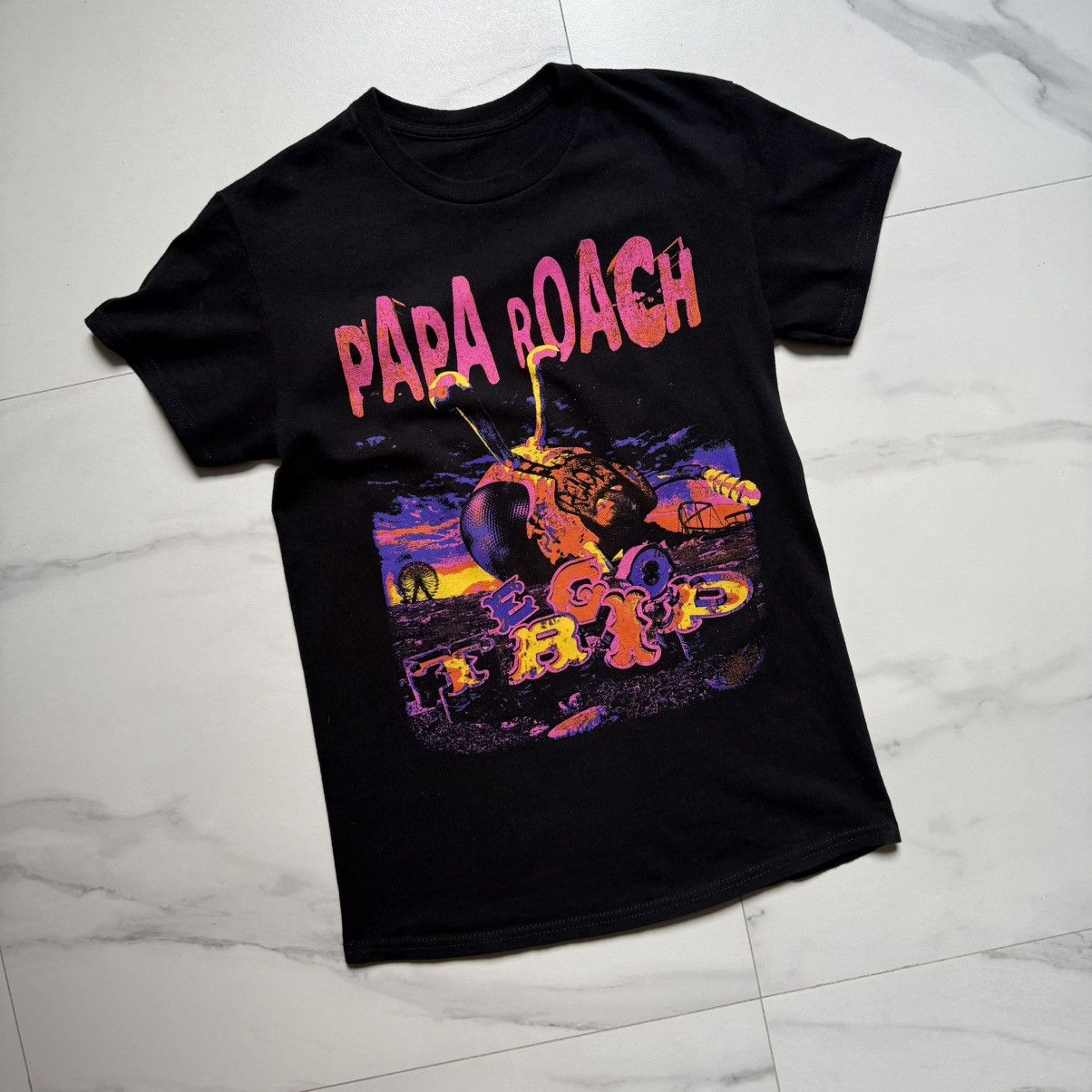 Band Tees Papa Roach Kill The Noise Tour T-Shirt Size US S / EU 44-46 / 1 - 4 Thumbnail