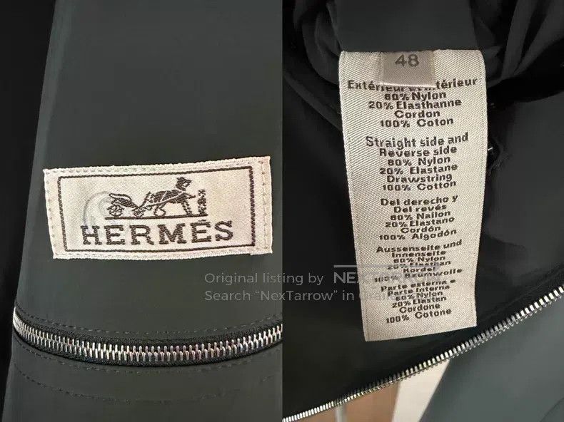 Hermes Hermes Autumn and Spring Hooded Jacket Size US M / EU 48-50 / 2 - 7 Thumbnail
