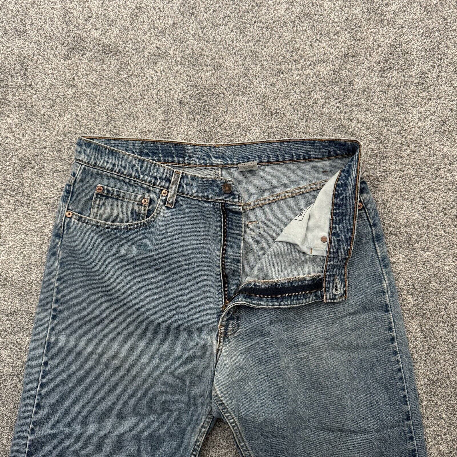 Levi's Levis 90s Y2K Relaxed 550 Jeans Mens 38X30 Baggy Streetwear Size US 38 / EU 54 - 6 Thumbnail