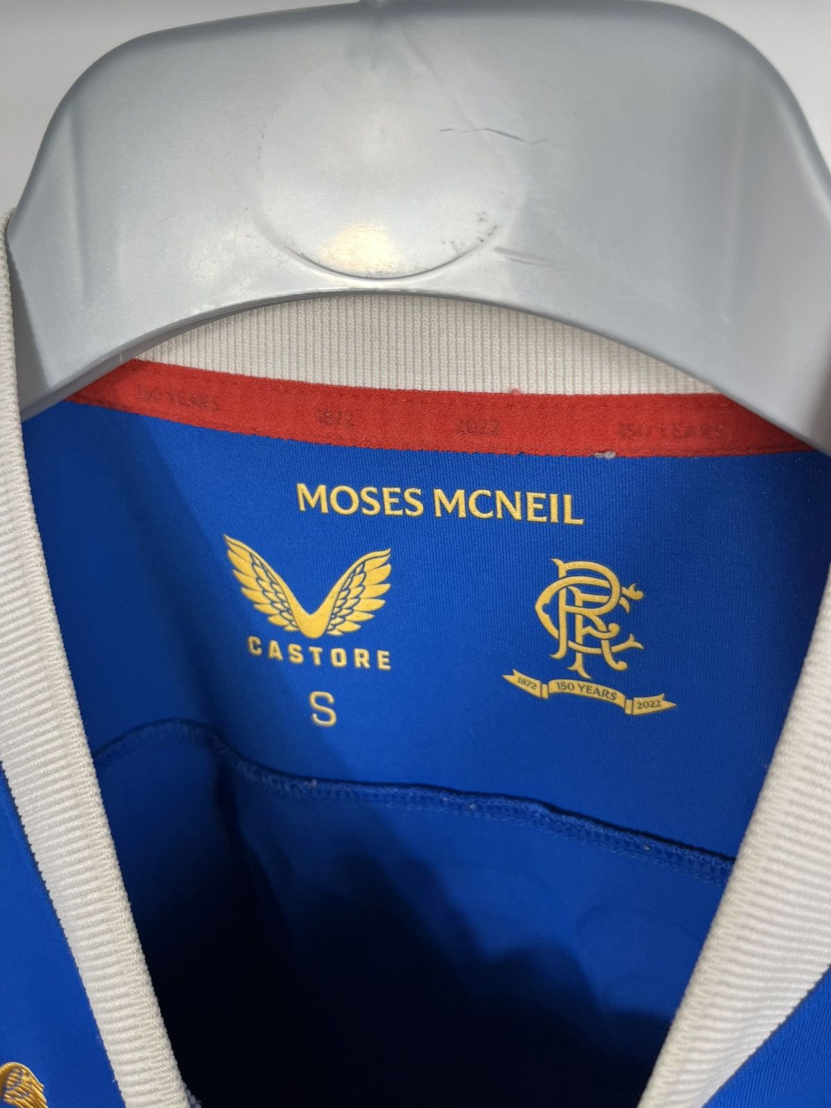 Castore Rangers FC 150 Years Castore Home Shirt 2022 Size S Size US S / EU 44-46 / 1 - 9 Thumbnail