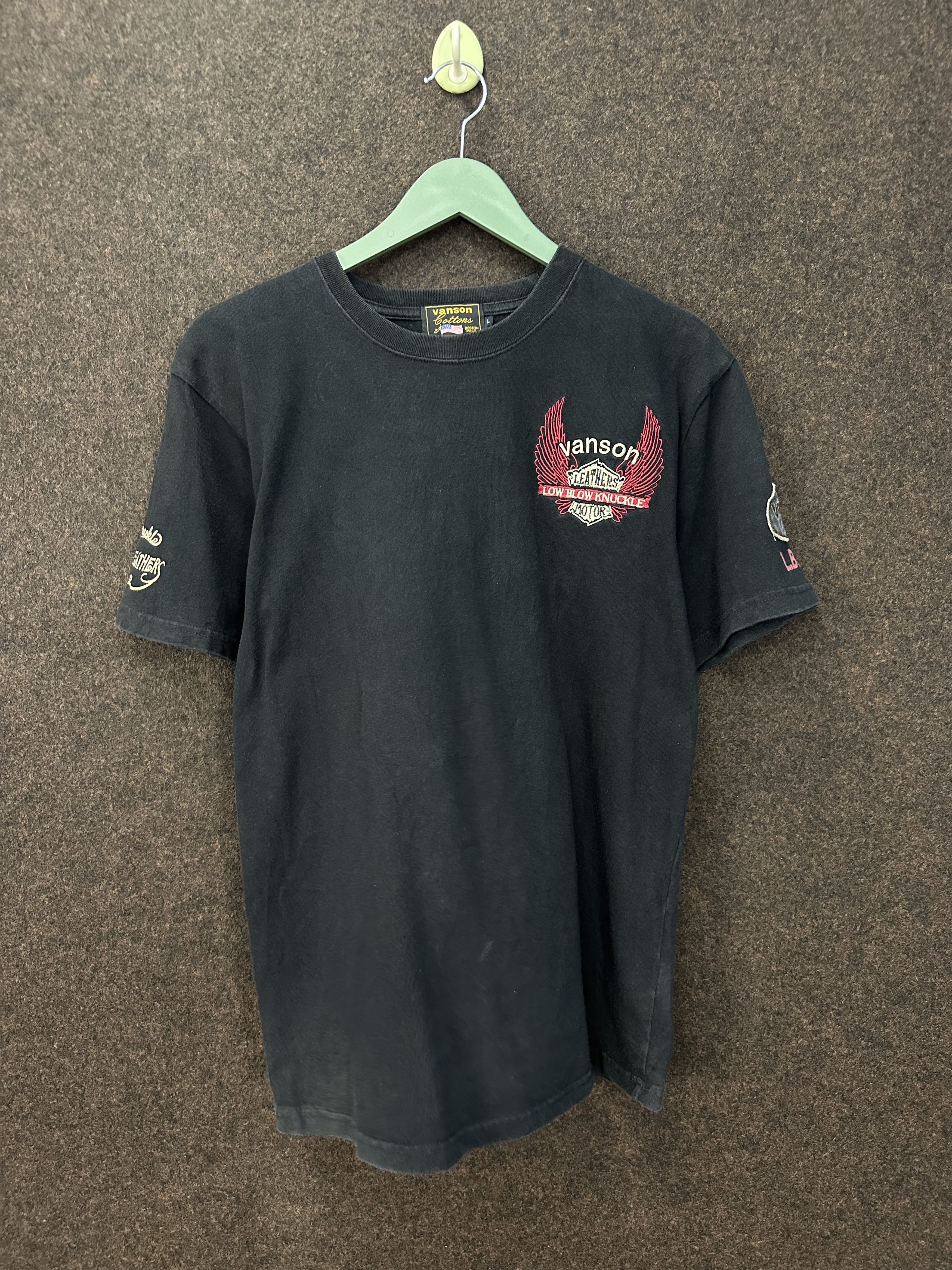 Vanson Leathers Vanson Leathers Motorcycles Low blow Knuckle A1050 Size US M / EU 48-50 / 2 - 4 Thumbnail
