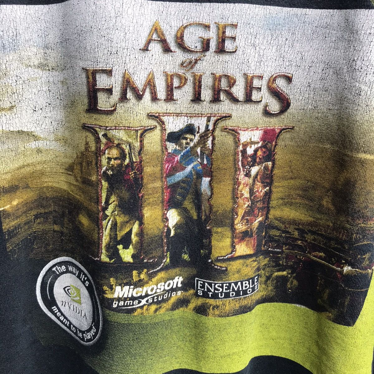 Vintage Vintage AGE OF EMPIRES pc games nvidia tee Size US L / EU 52-54 / 3 - 4 Thumbnail
