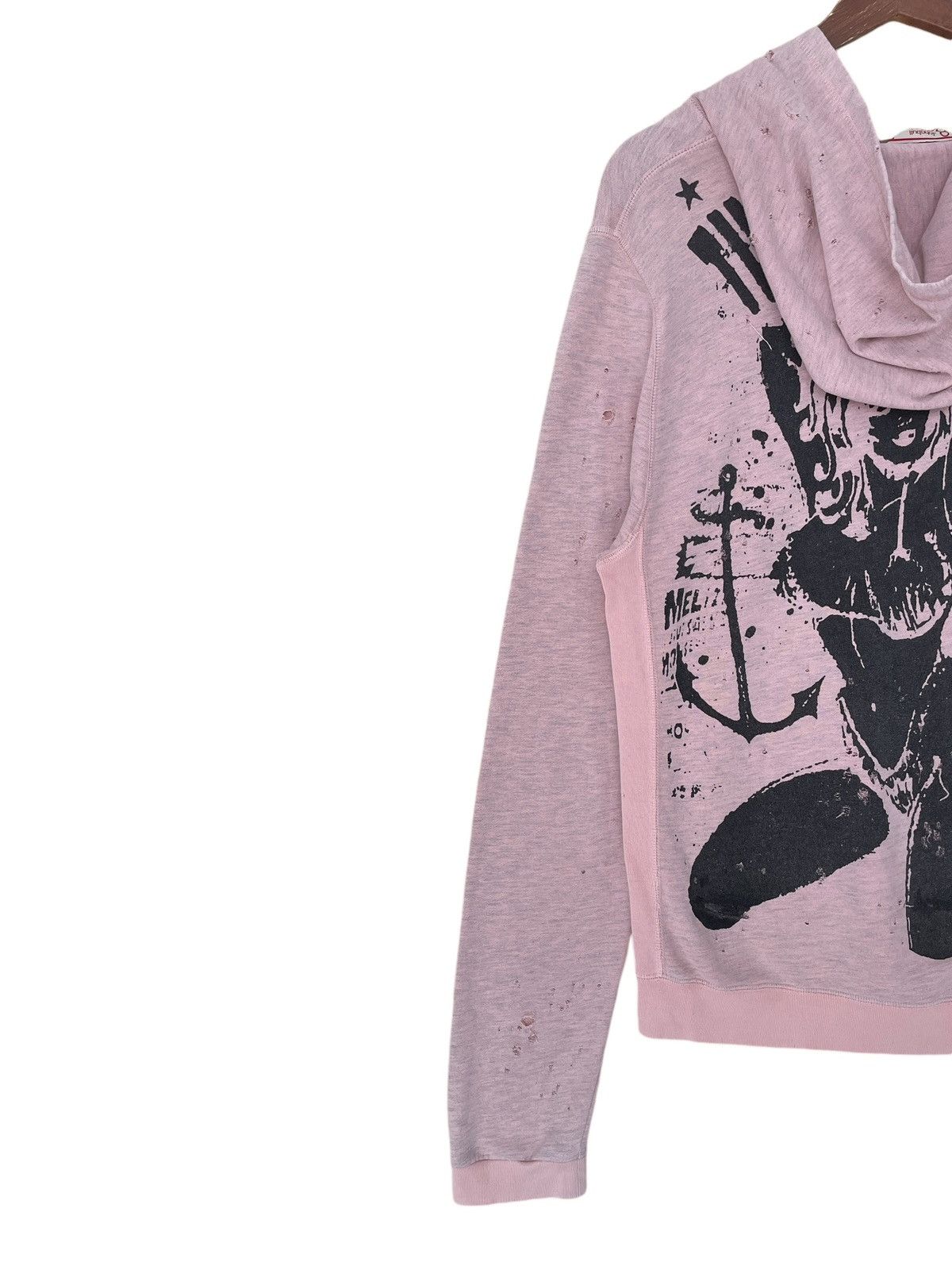 If Six Was Nine × Johnbull Vintage Brand John Bull Distressed Hoodie 1990s Size US M / EU 48-50 / 2 - 7 Thumbnail