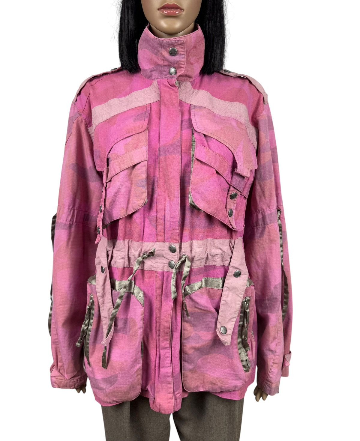 Other Moto Avant Garde Camouflage Jacket Violet Straps size UK10 Size M / US 6-8 / IT 42-44 - 2 Thumbnail