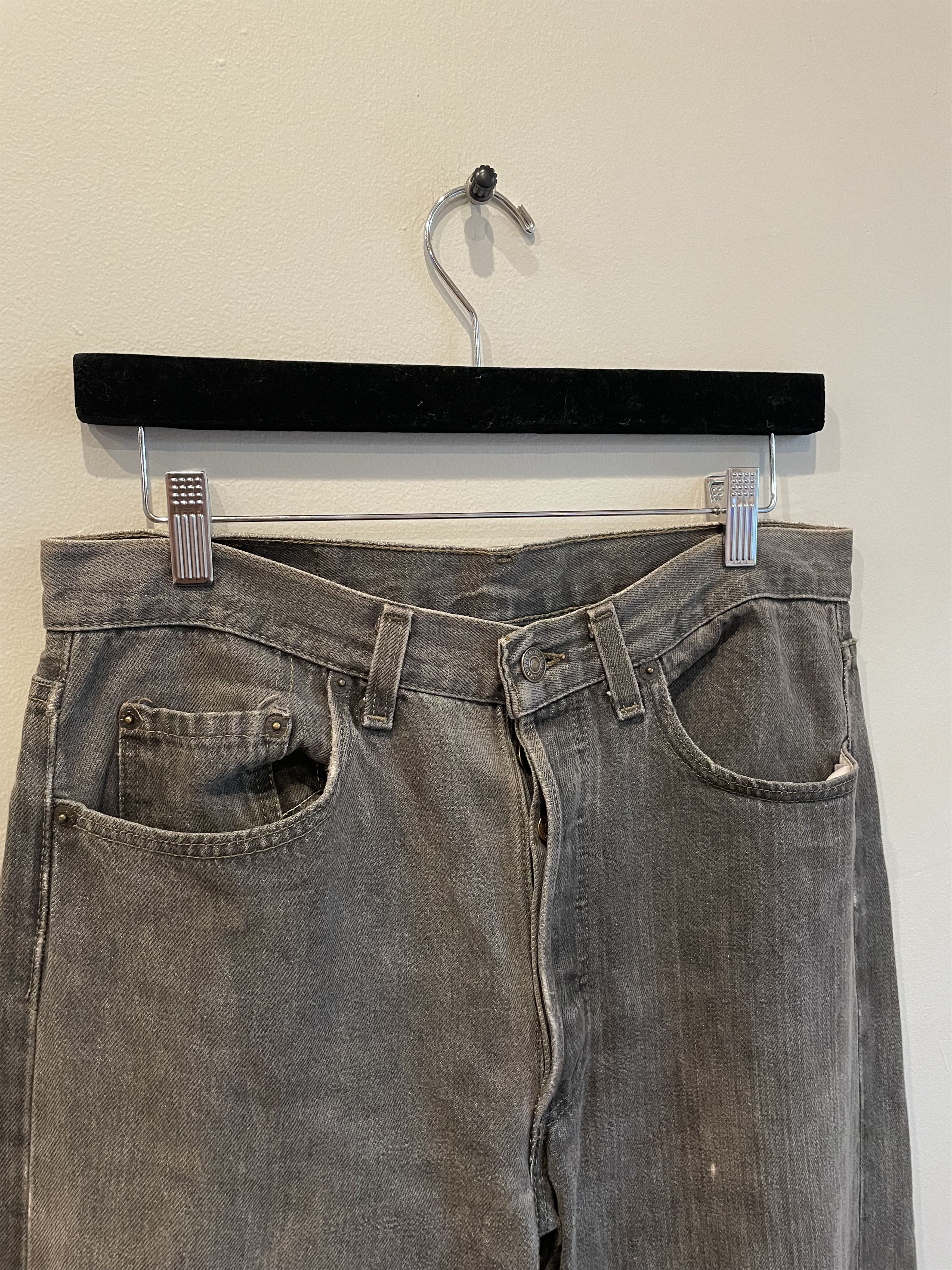 Levi's 90s 501 Denim Jeans Size US 31 - 2 Thumbnail