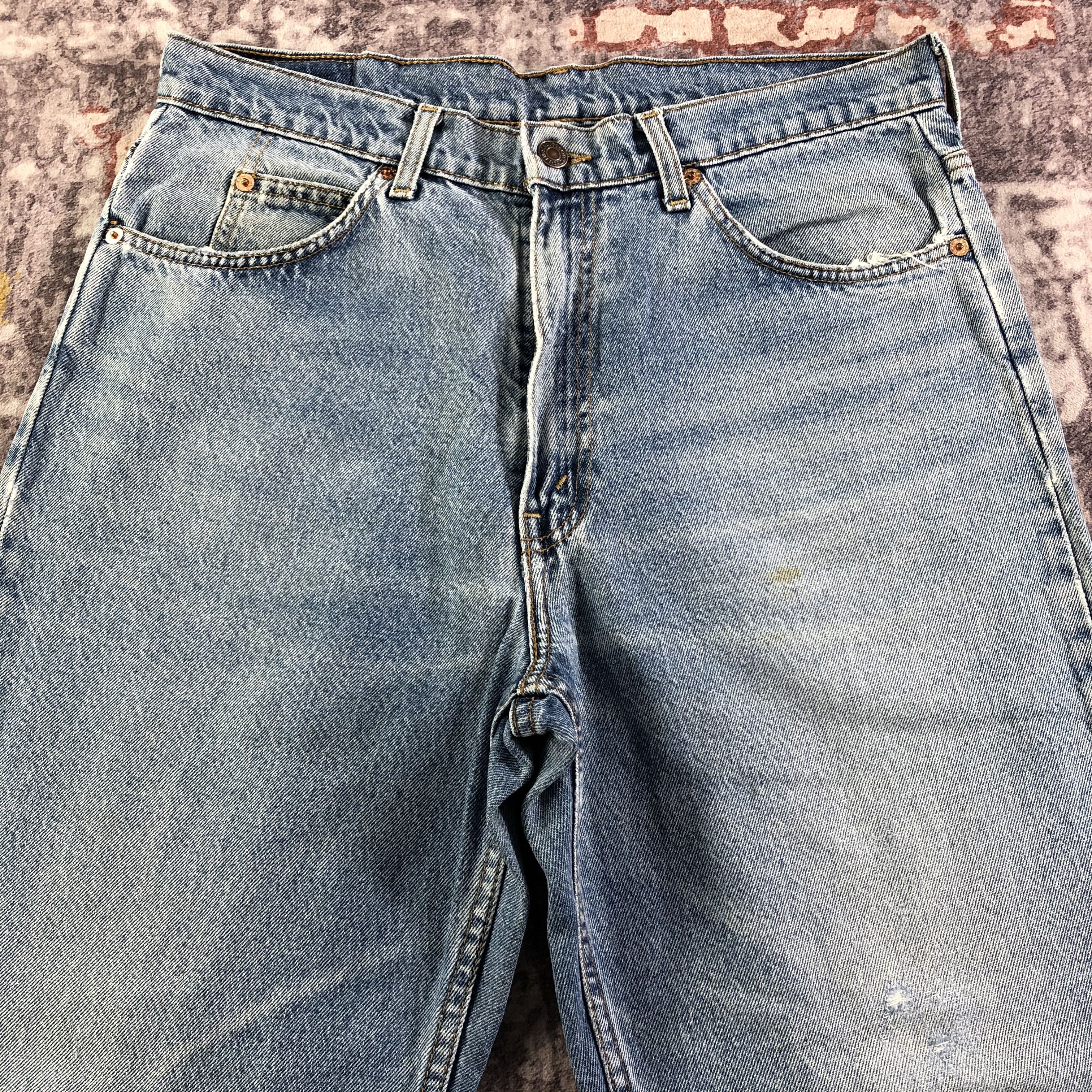 Levi's × Vintage Vintage 90s Blue Wash Levis 220 Jeans-JM3294 Size US 32 / EU 48 - 3 Thumbnail