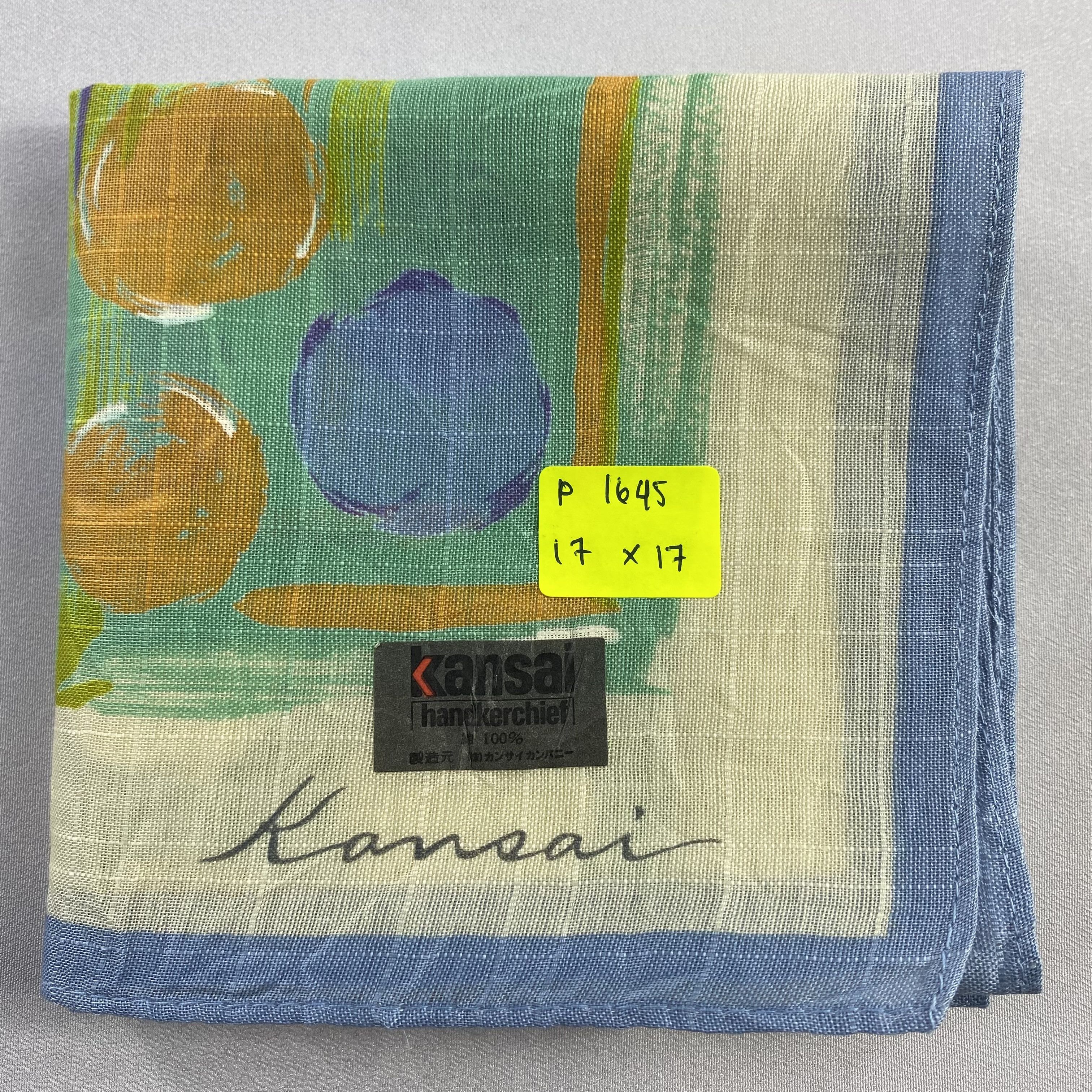 Kansai Yamamoto × Vintage Kansai Yamamoto Neckerchief / Bandana / Handkerchief-P1645 Size ONE SIZE - 5 Thumbnail