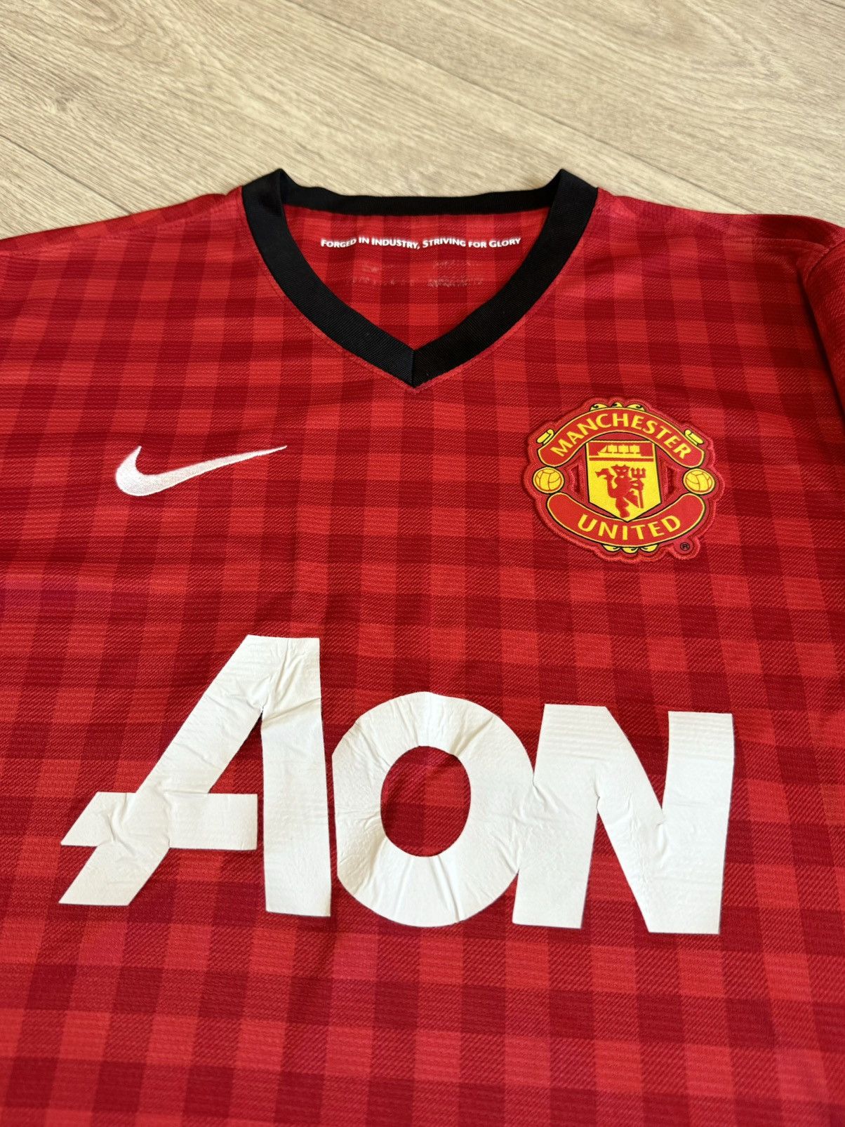 Nike 🔷Vintage Nike Manchester United 2012/13 Soccer jersey🔷 Size US S / EU 44-46 / 1 - 6 Thumbnail