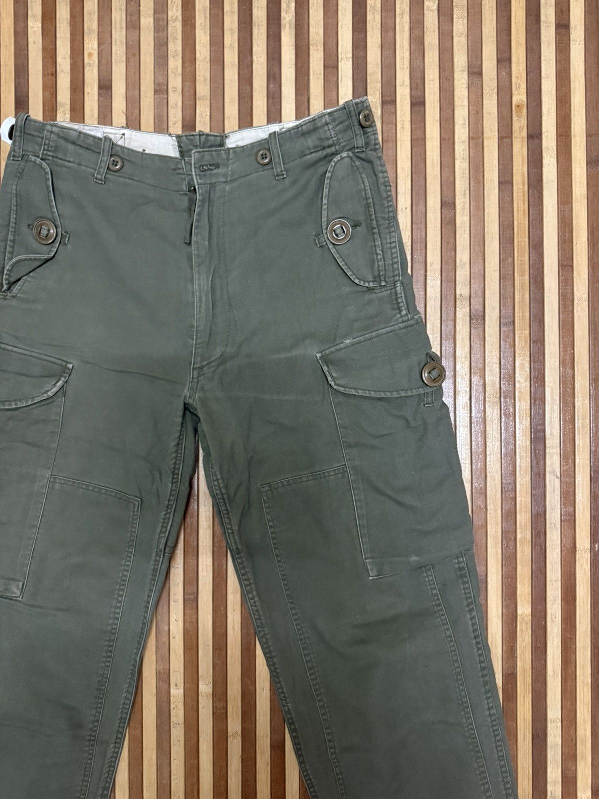 Vintage Vintage Japanese Brand Military Style Cargo Pants Streetwear Size US 30 / EU 46 - 4 Thumbnail