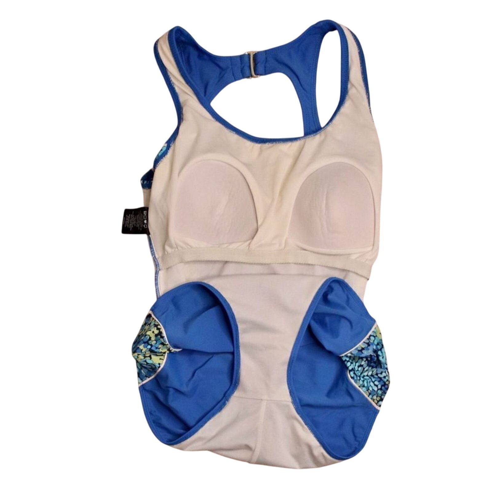 Catalina Catalina Racerback Blue 1pc Swimsuit MEDIUM Vacation Beach Size ONE SIZE - 8 Thumbnail
