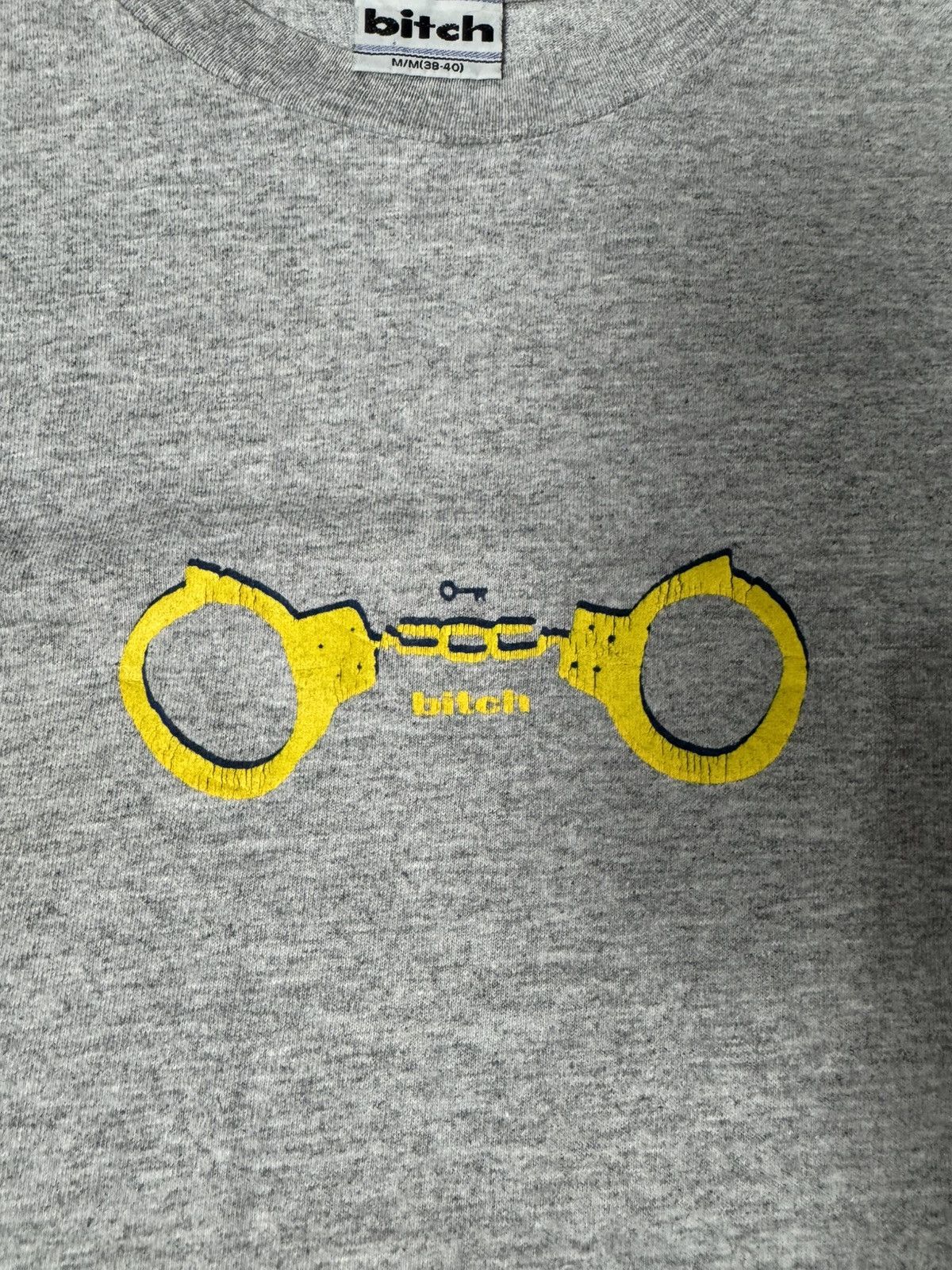 Welcome Skateboards VINTAGE 90’S BITCH SKATEBOARD HANDCUFF T-SHIRT Size US S / EU 44-46 / 1 - 3 Thumbnail