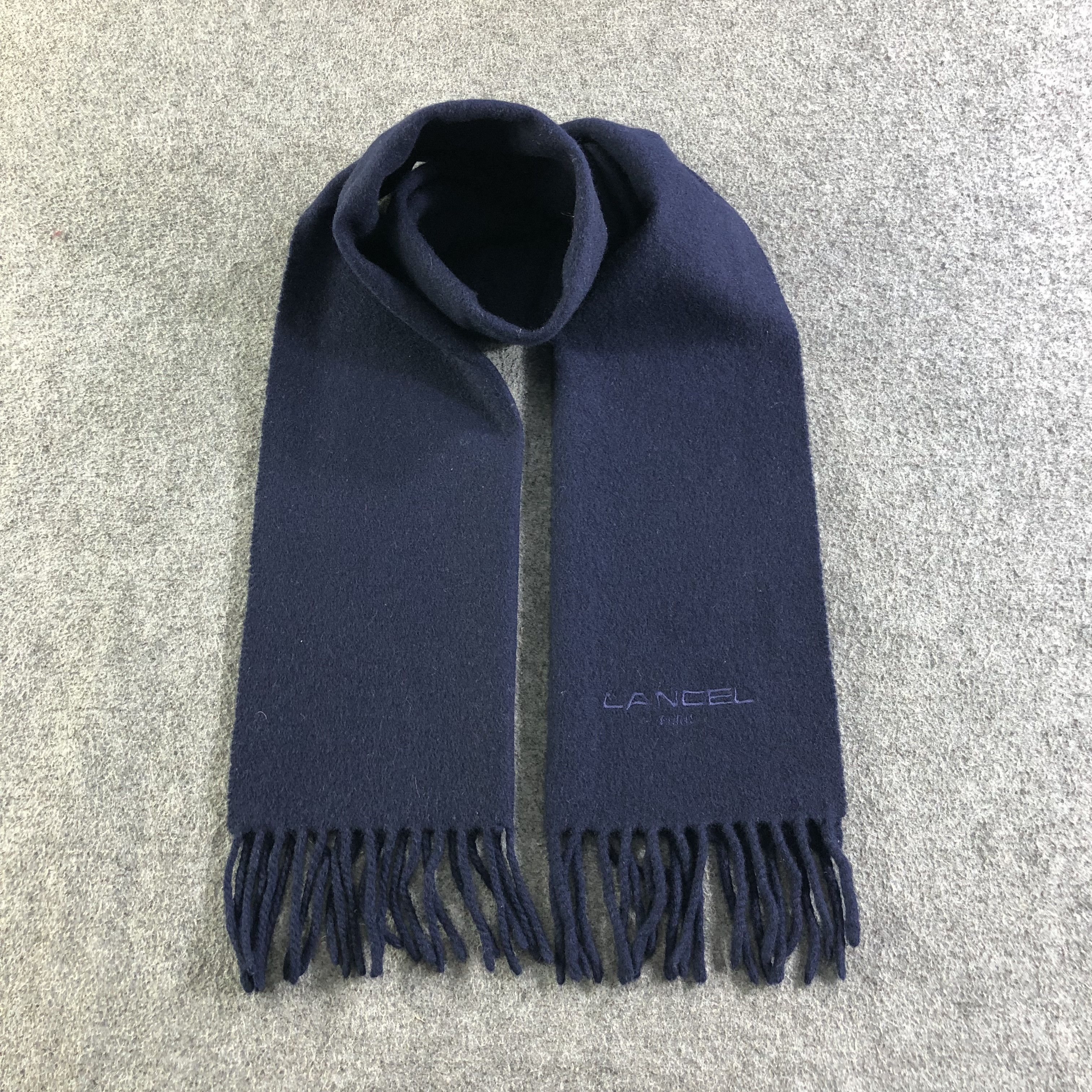 Lancel Lancel Wool Scarf Muffler Neckwear V2146 Size ONE SIZE - 1 Thumbnail