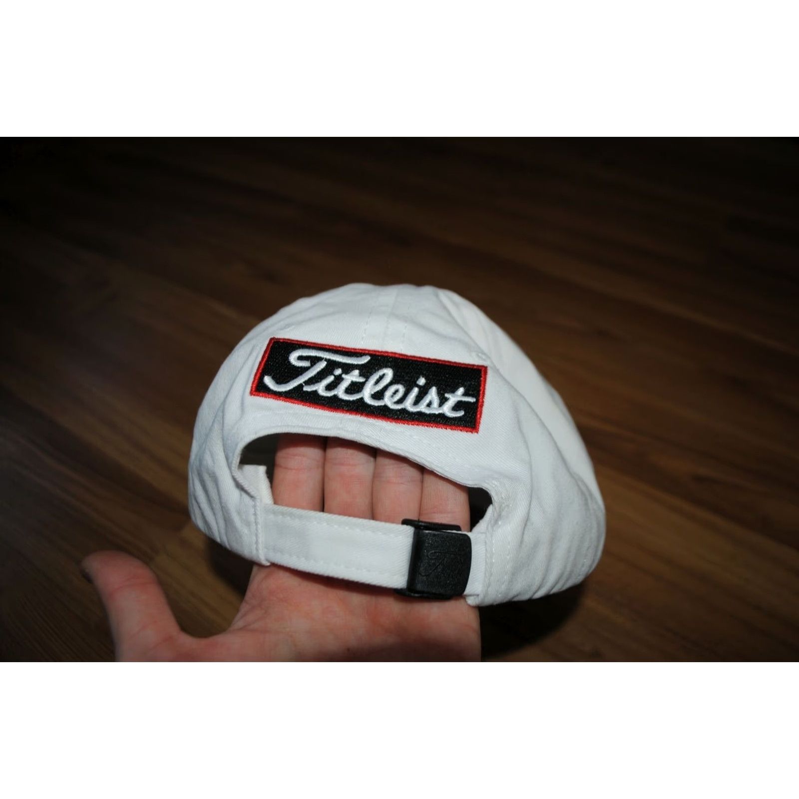 Titleist TITLEIST FJ PRO V1 GOLF HAT CAP STRAPBACK AUTOGRAPH SIGNED PLAYER MEN White Cap Hat Size ONE SIZE - 5 Thumbnail