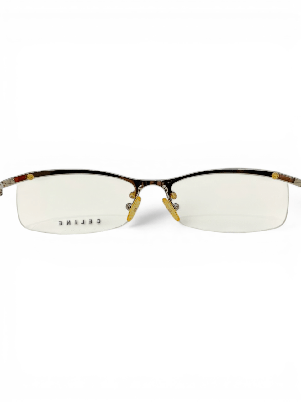 Celine Celine Logo Rimless Retro Square Vintage Eyeglasses Y2K Size ONE SIZE - 11 Thumbnail