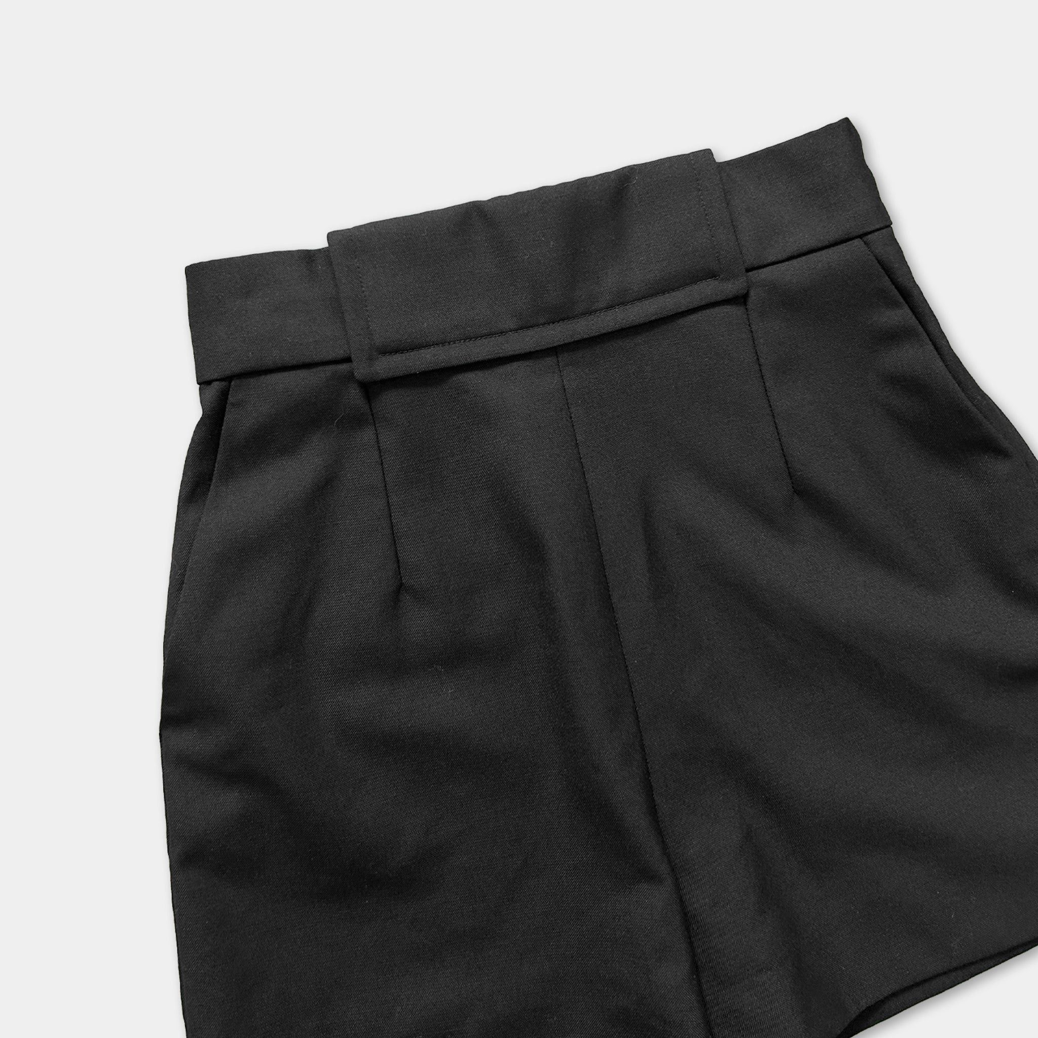 Balenciaga Balenciaga Women's Black Shorts Size 30" / US 8 / IT 44 - 2 Thumbnail