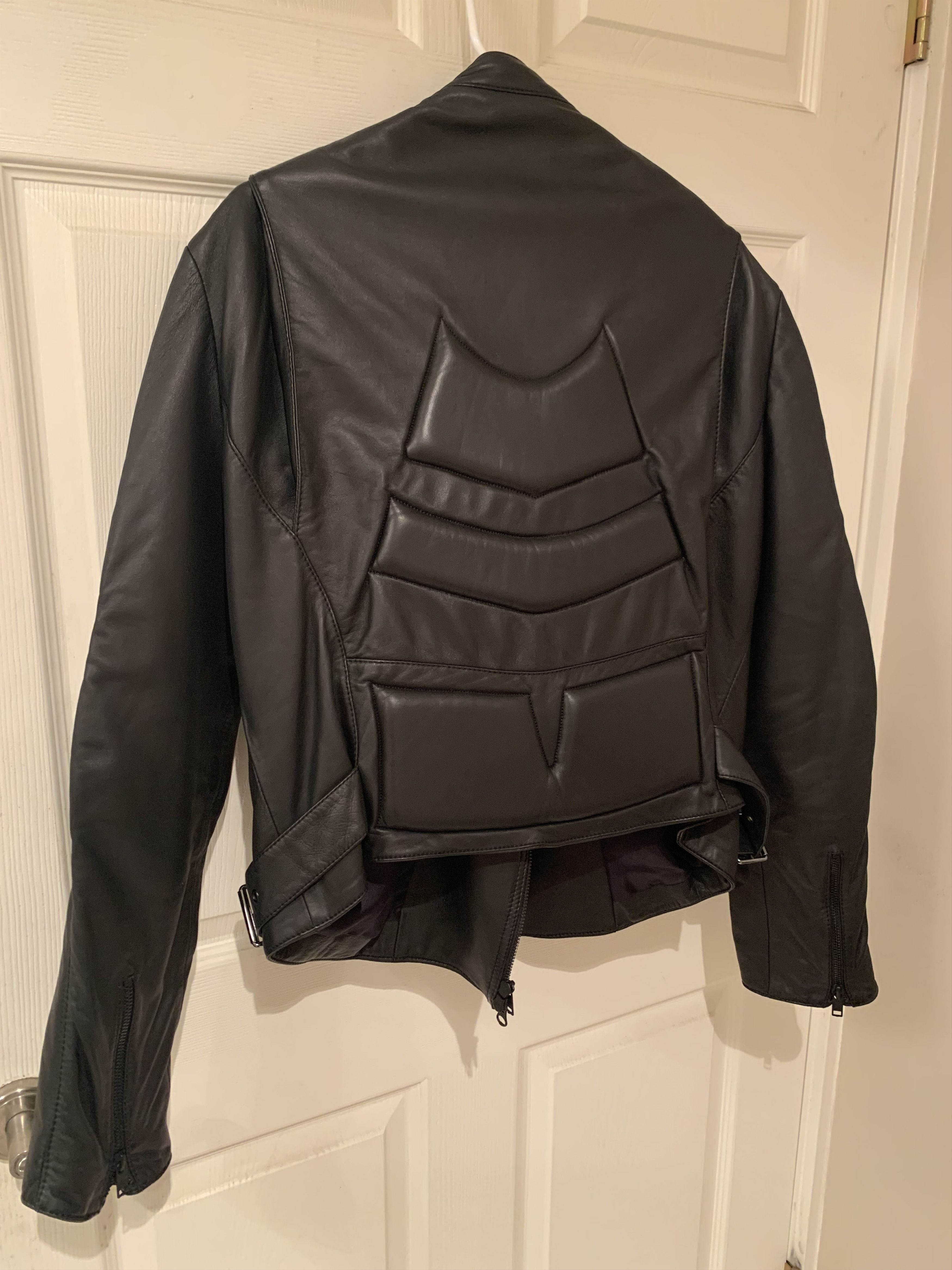 Y-3 Y-3 Lamb Leather Biker Jacket Yohji Yamamoto Size US M / EU 48-50 / 2 - 7 Thumbnail
