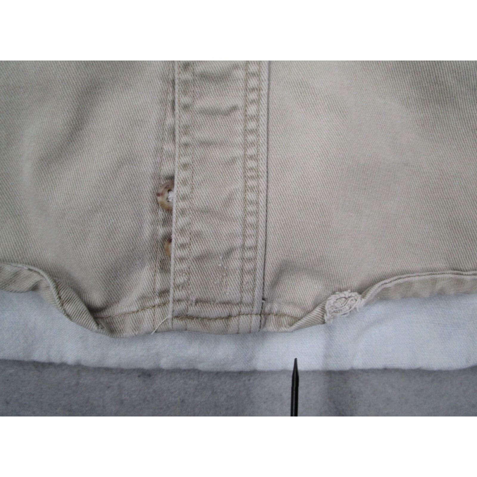 Vintage VINTAGE Woolrich American Sportsman Fishing Shirt Mens Large Beige Cotton Button Up Size US L / EU 52-54 / 3 - 6 Thumbnail