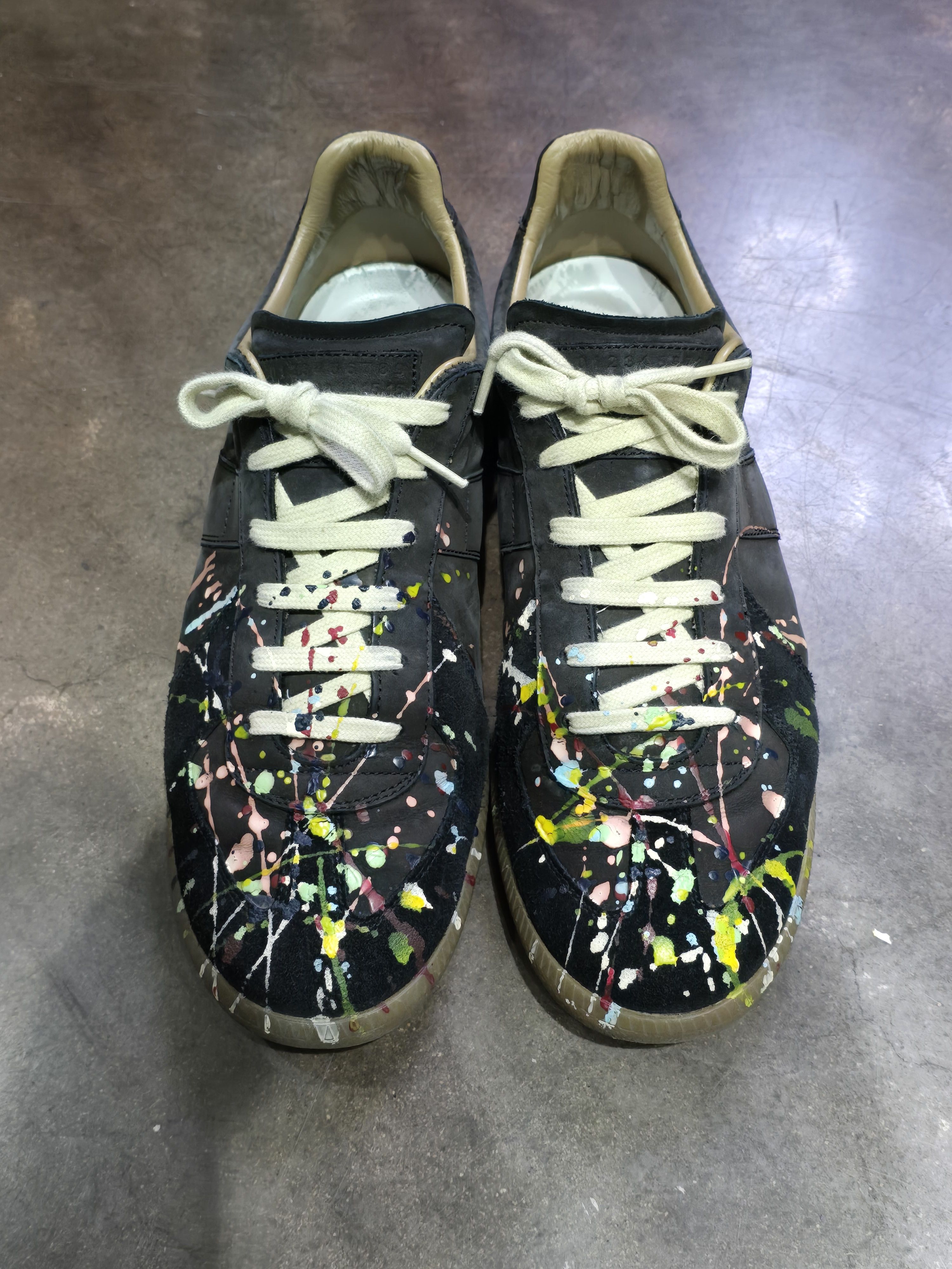 Maison Margiela Maison Margiela Paint Splatter GATs | Grailed