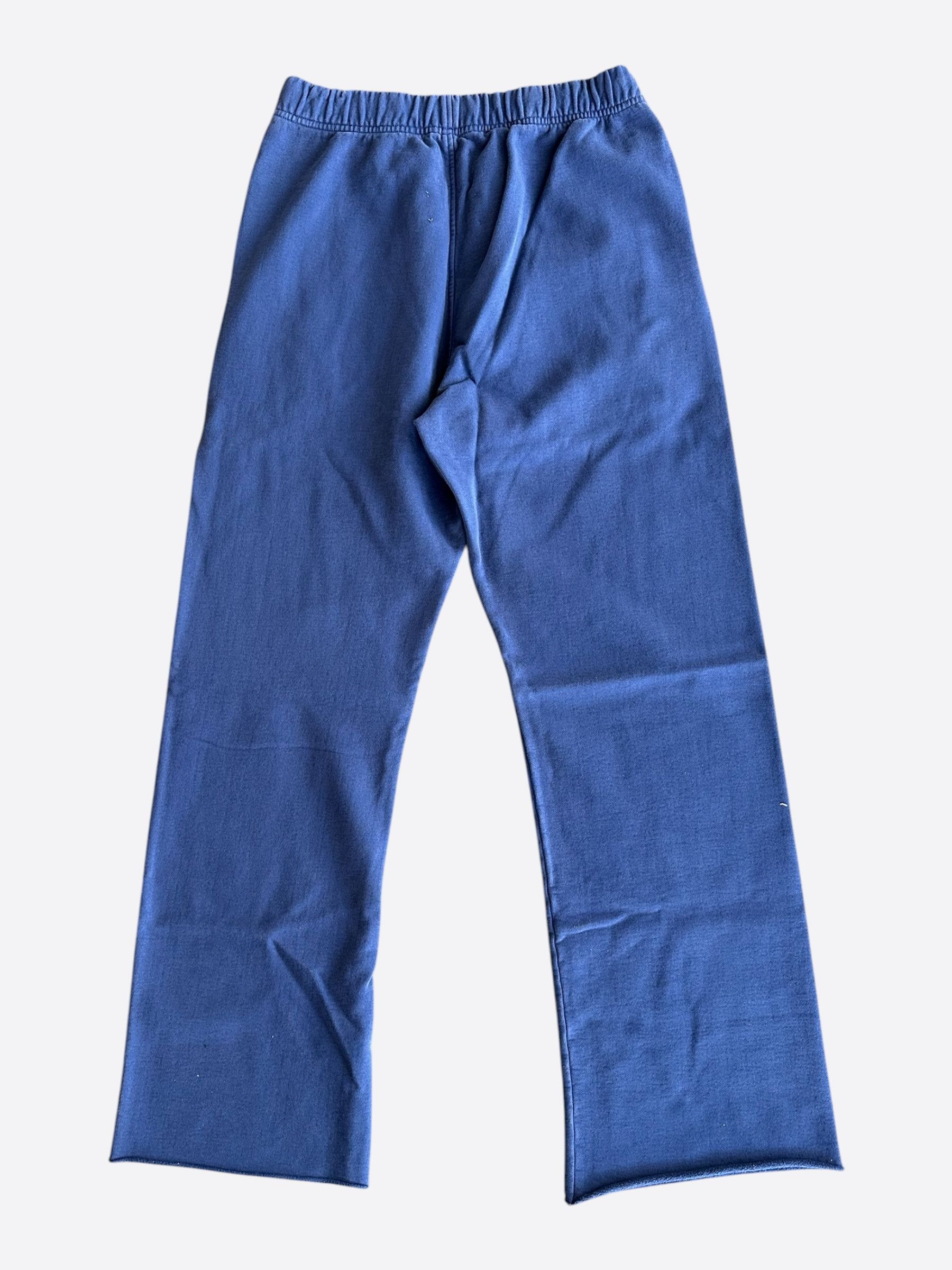 Gallery Dept. Gallery Dept Blue & White Dept Logo Sweatpants Size US 28 / EU 44 - 2 Thumbnail