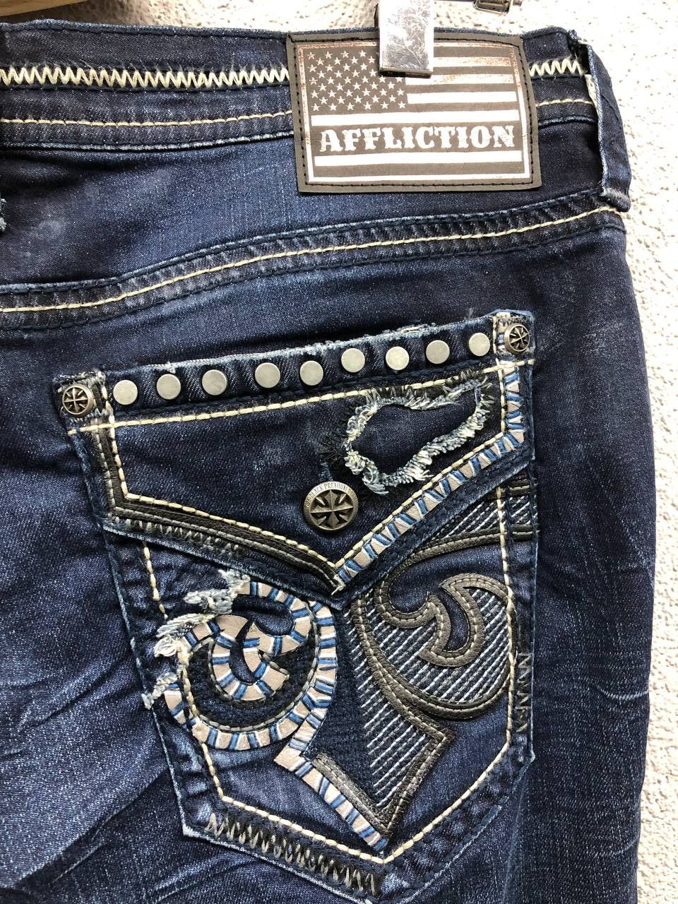 Affliction Affliction mens jeans Gage W 36 Size US 36 / EU 52 - 11 Thumbnail