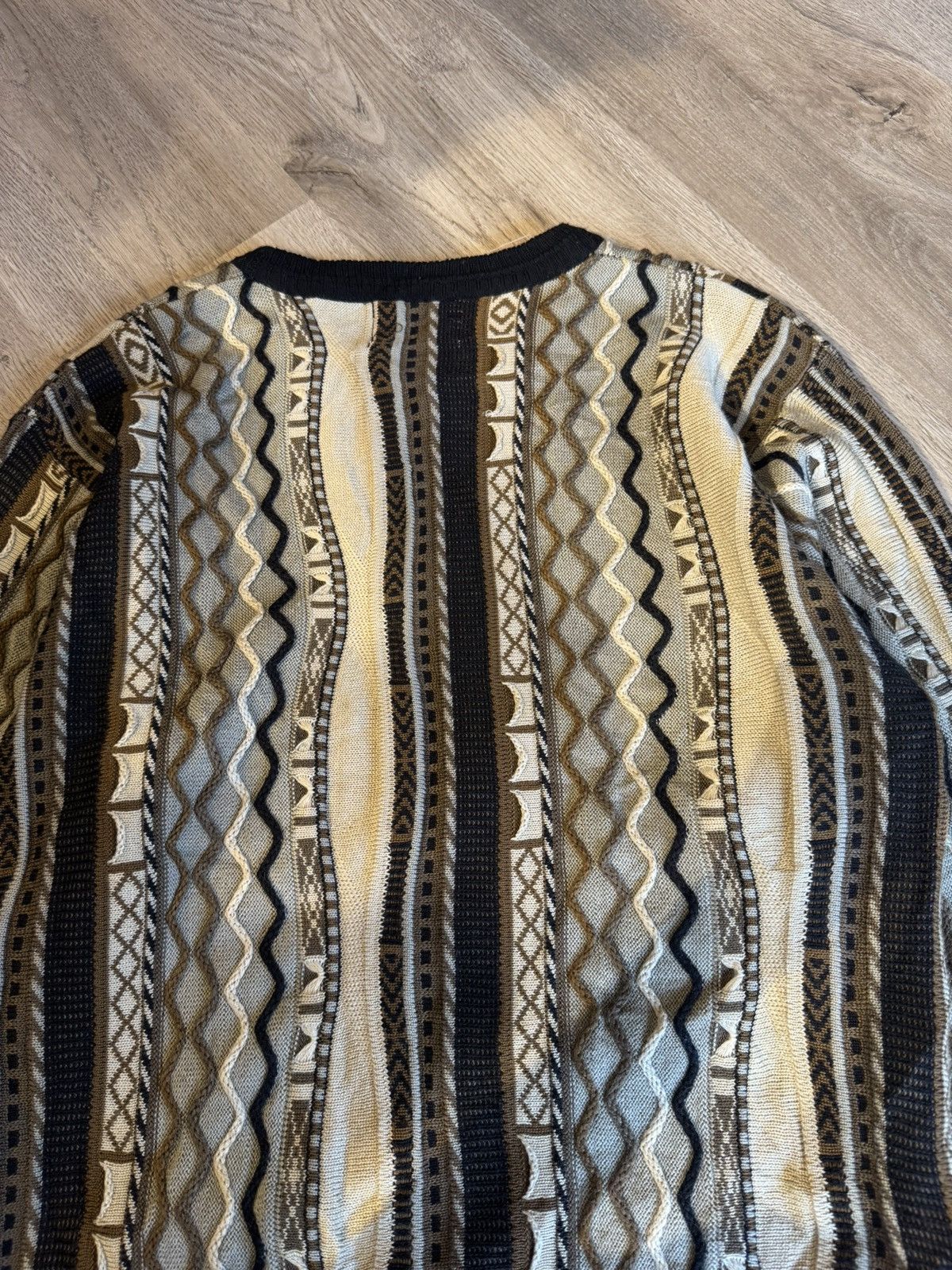 Coogi VINTAGE 3D BY REGA SALINAS KNITWEAR Size US M / EU 48-50 / 2 - 5 Thumbnail