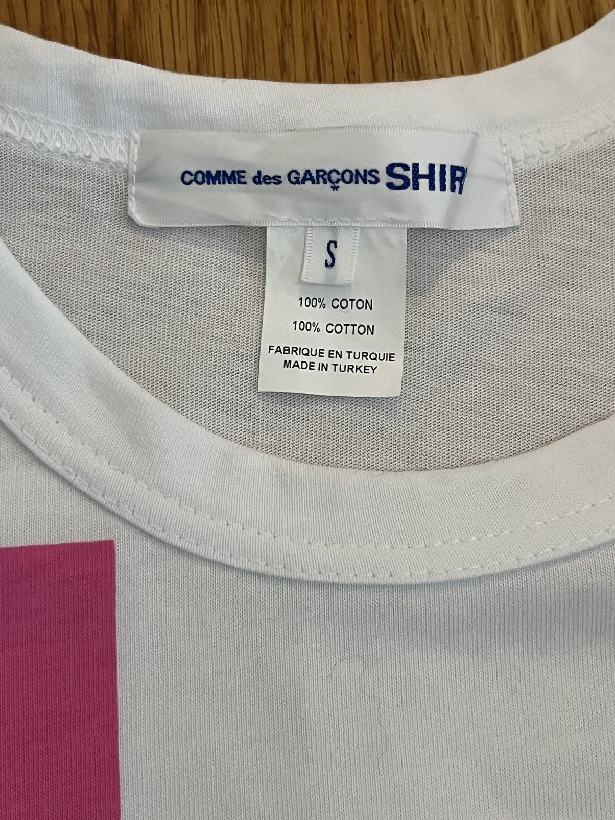 Comme des Garcons SHIRT Comme des Garcon SHIRT t shirt Size US S / EU 44-46 / 1 - 4 Thumbnail