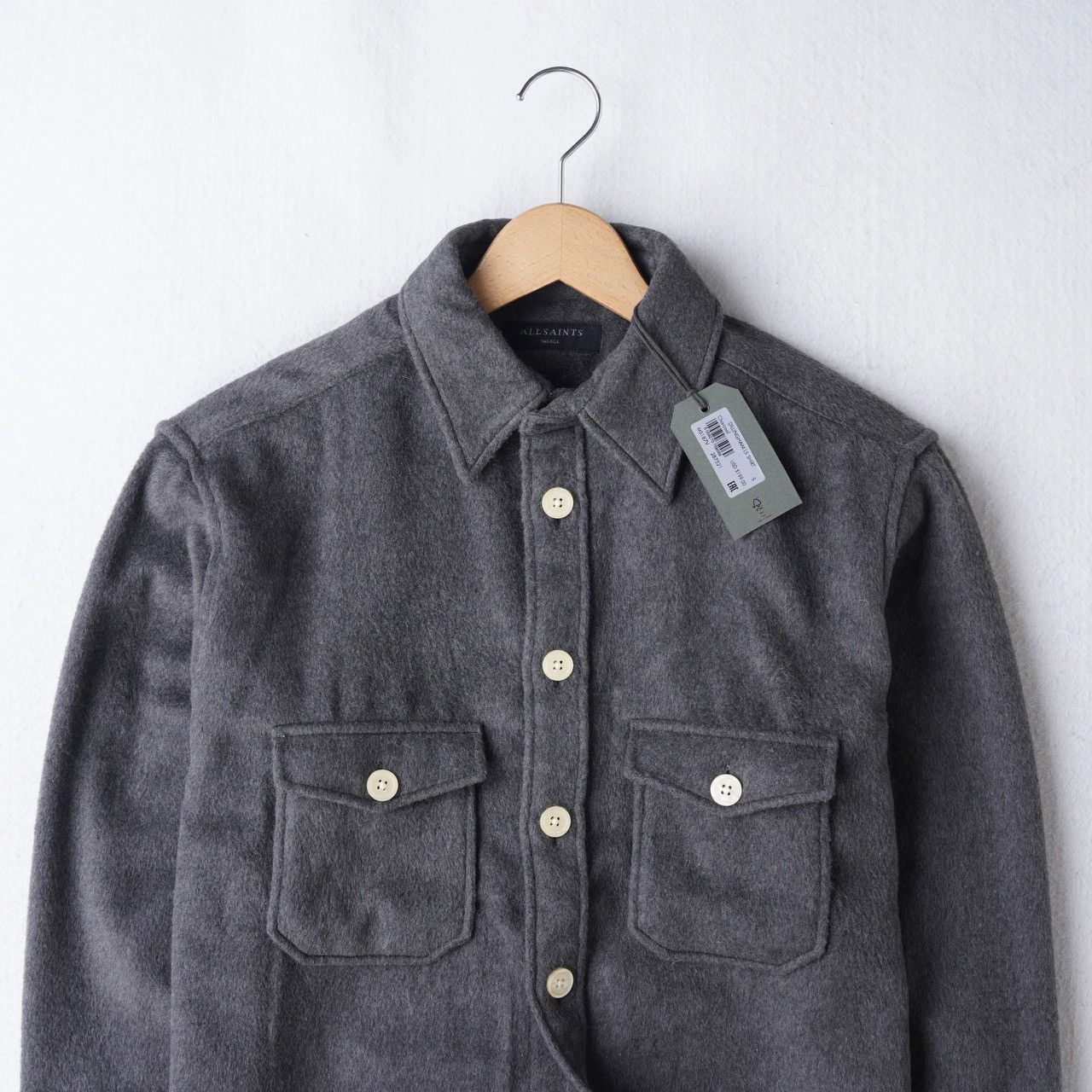 Allsaints Dillingham LS Shirt - Sz XS S M L XL 2XL Size US S / EU 44-46 / 1 - 6 Thumbnail