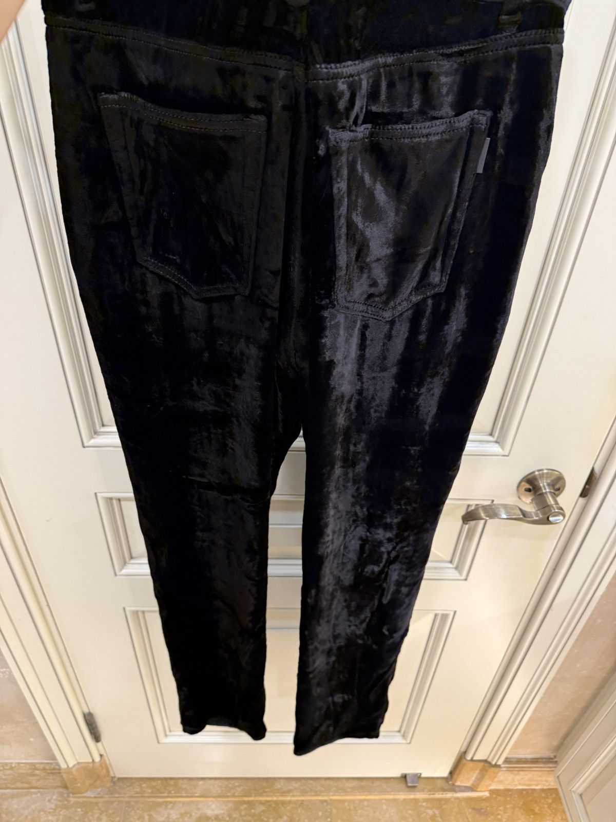 Saint Laurent Paris velvet black pants size 30 Size US 30 / EU 46 - 9 Thumbnail