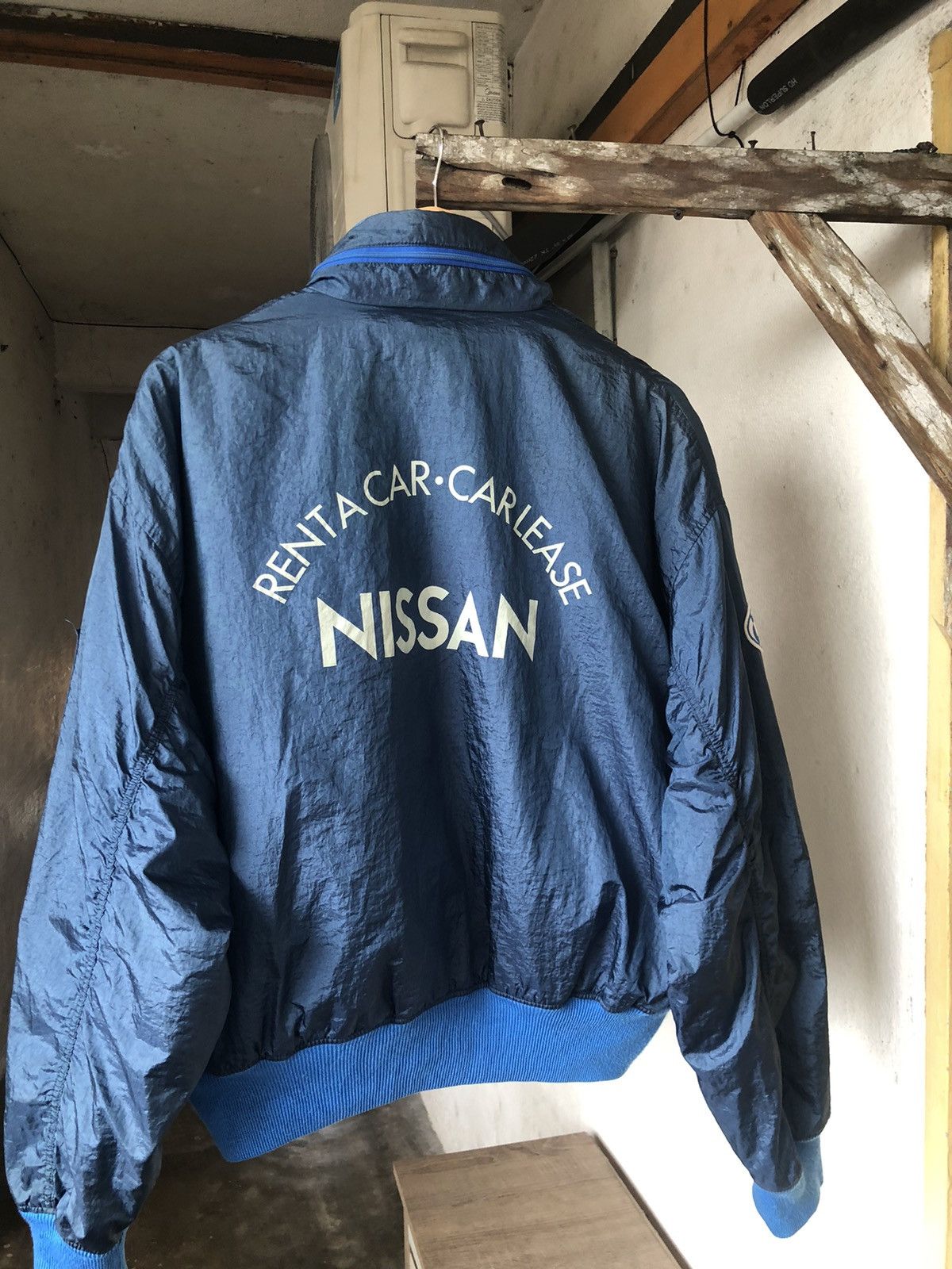 Vintage Vintage 90s Nissan Racing Club Bomber Jacket Size US L / EU 52-54 / 3 - 4 Thumbnail