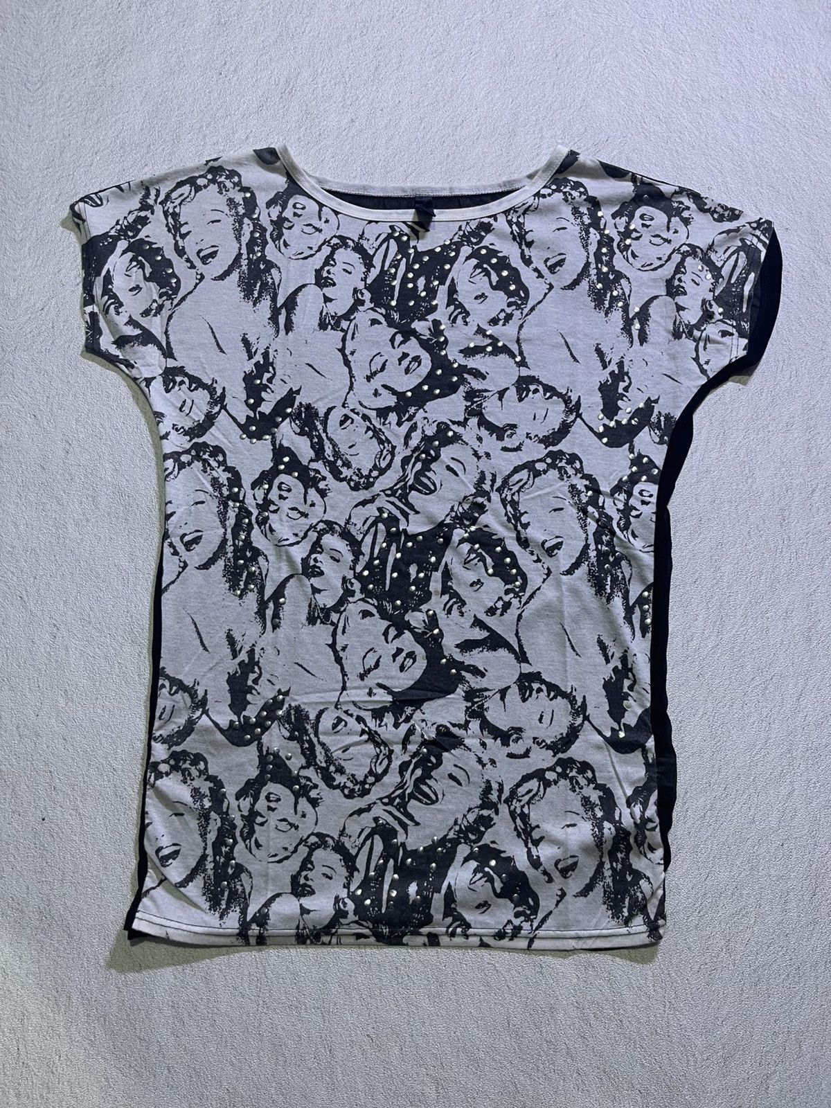 Y2K AOP MARILYN MONROE FULL PRINT STYLE TSHIRT