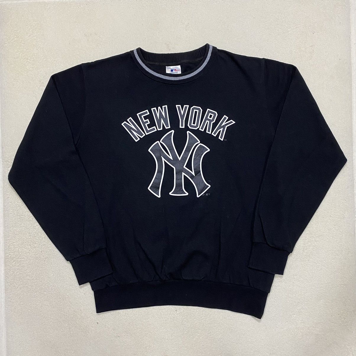 MLB MLB New York Yankees Spellout Sweatshirt Size US S / EU 44-46 / 1 - 1 Thumbnail