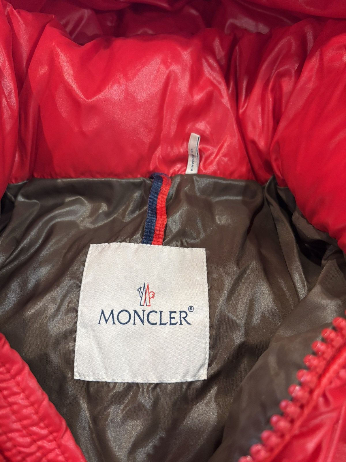 Moncler Moncler Red Puffer Size Medium Size US M / EU 48-50 / 2 - 4 Thumbnail