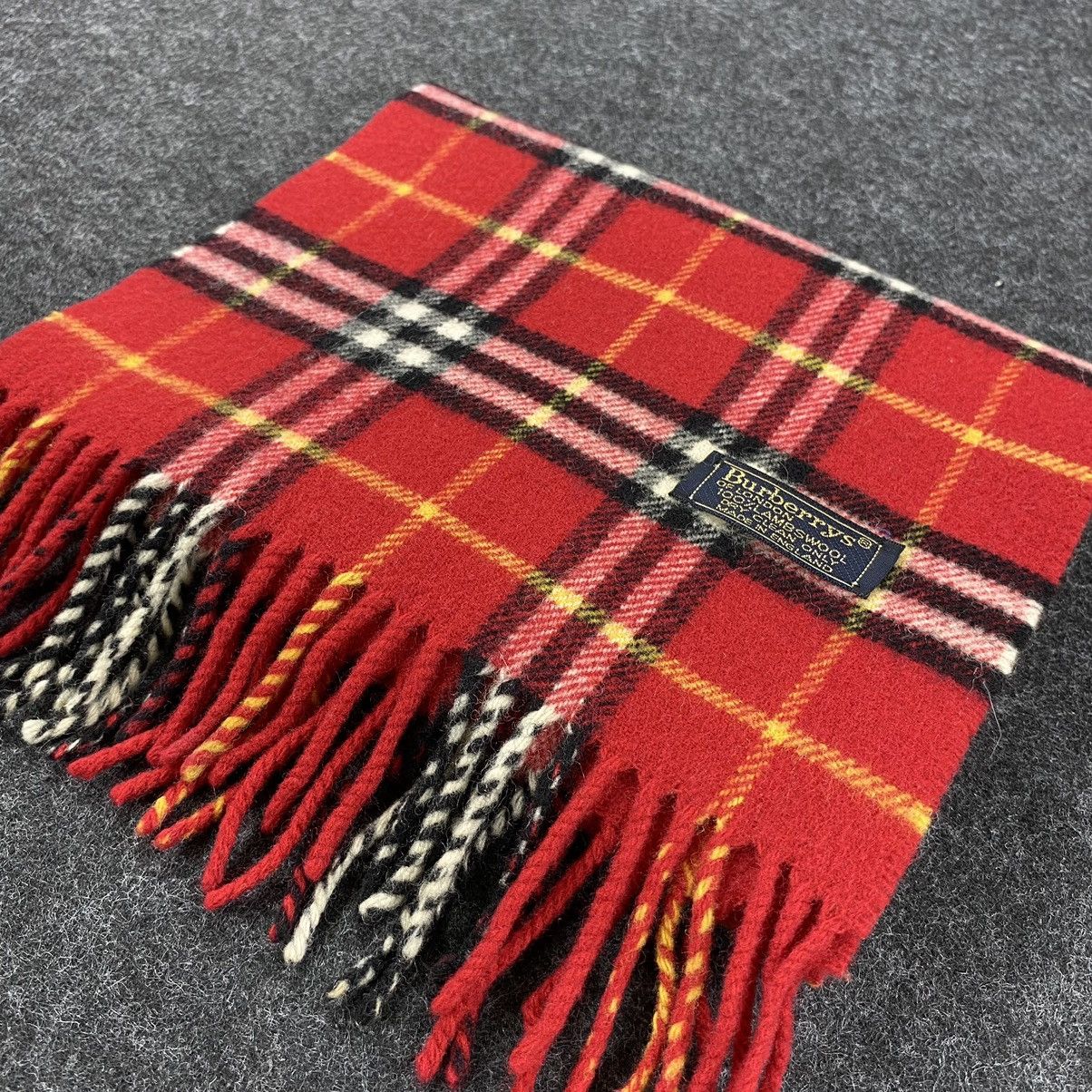 Burberry × Vintage Burberrys Scarf # D233 # Muffler # Neckwear Size ONE SIZE - 8 Thumbnail