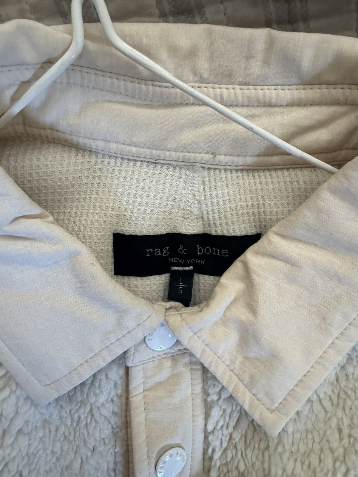 Rag & Bone Rag and Bone shearling shirt Size US L / EU 52-54 / 3 - 2 Thumbnail