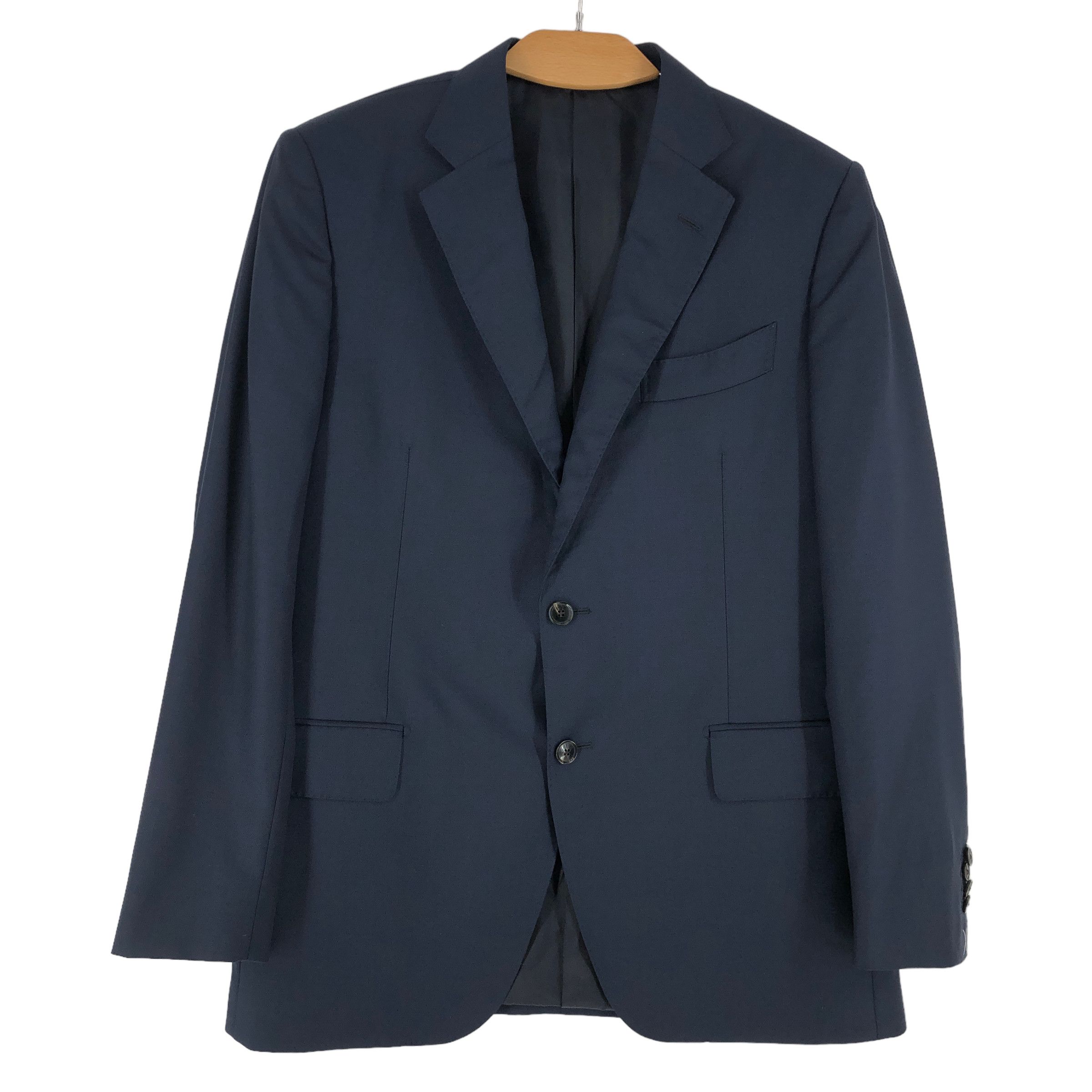 Lazio Single Breasted Wool Blazer Size EU:52; UK:42; US:42S