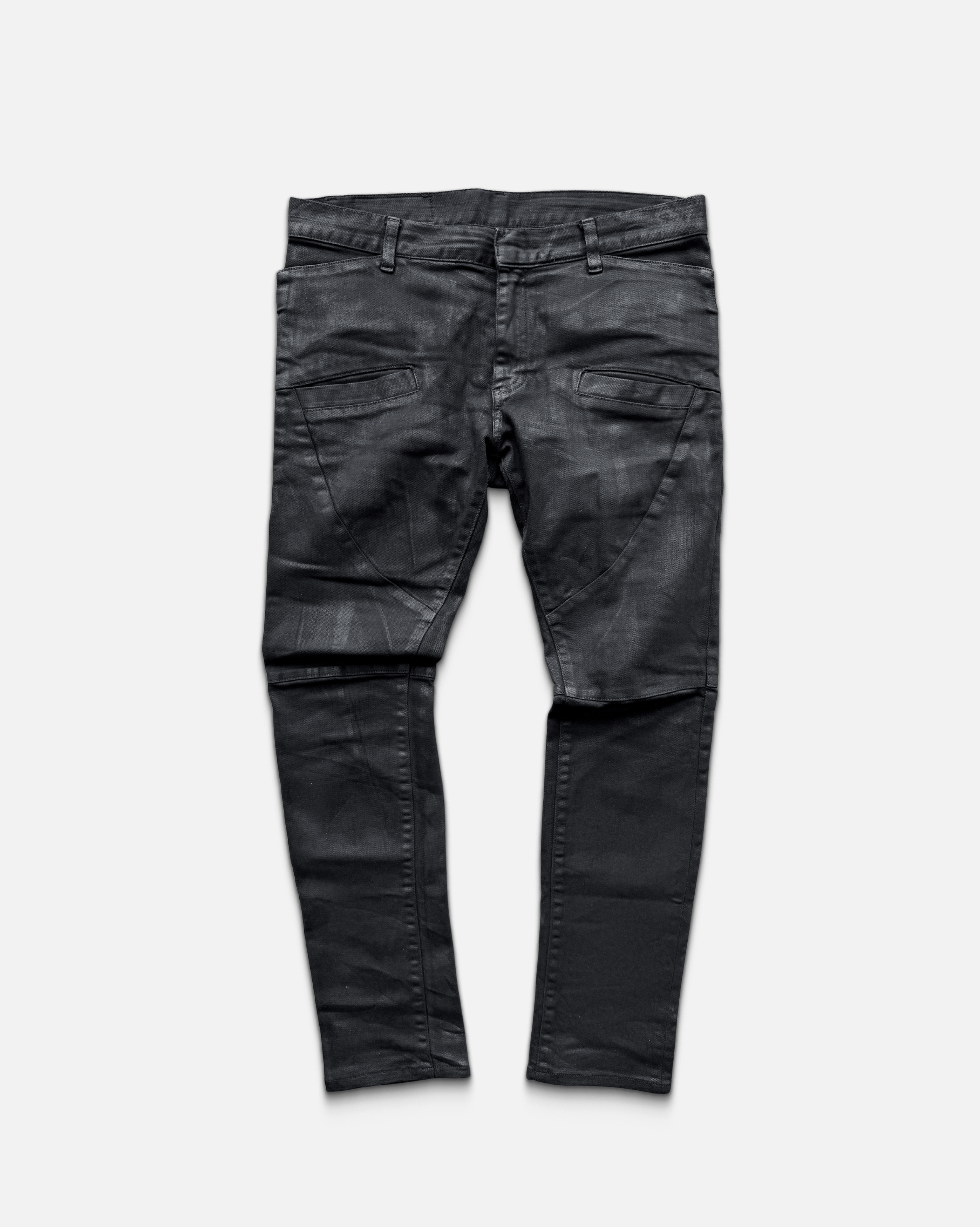 Balmain Balmain SS11 Eagle Coin Biker Jeans | Grailed